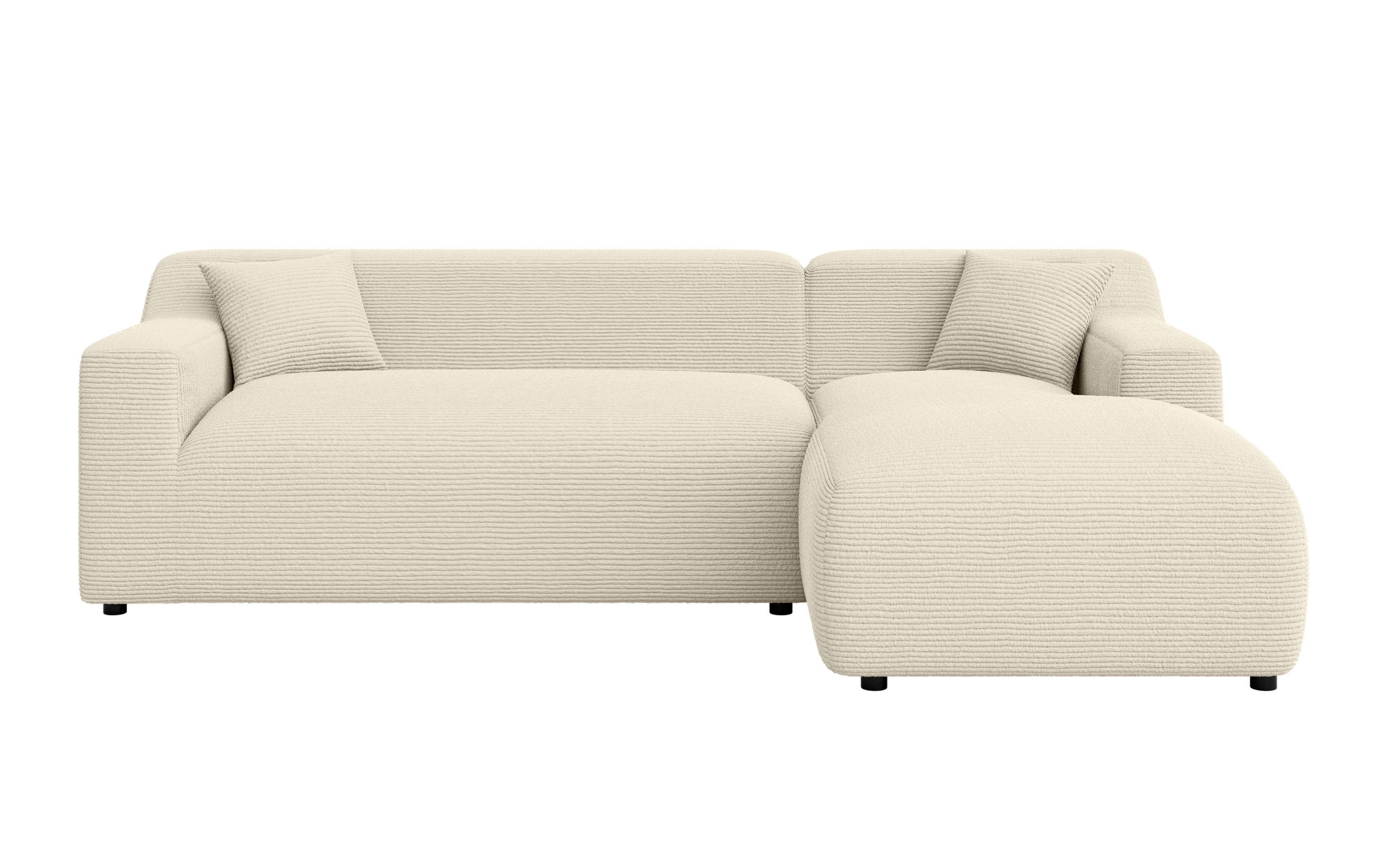 Home affaire Ecksofa "LILLIANA Designsofa, L-Form mit Recamiere rechts/link günstig online kaufen