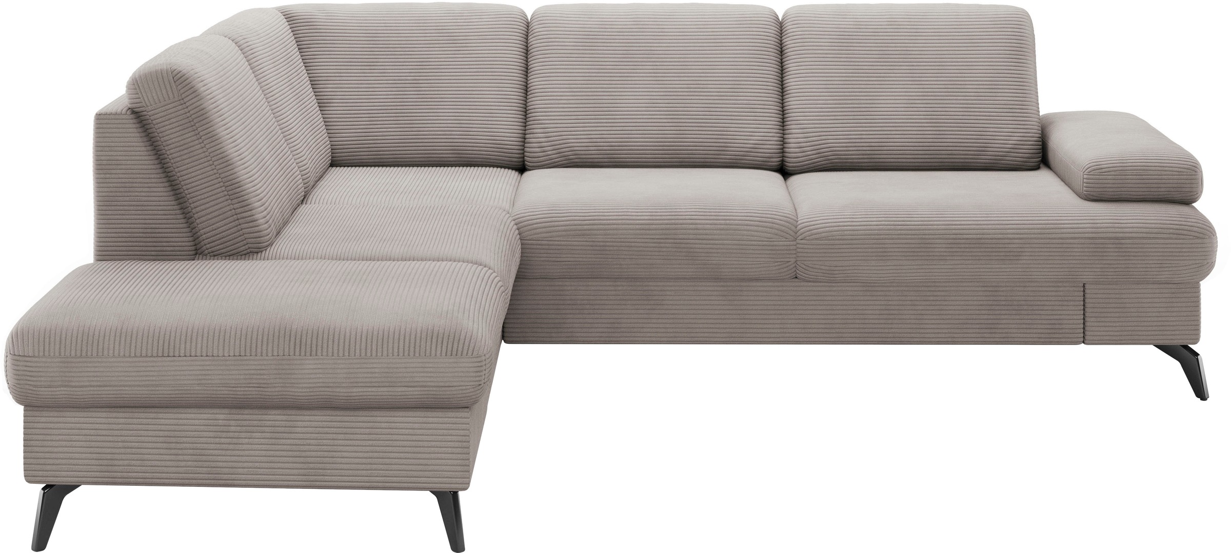 sit&more Ecksofa "Morris Jubi L-Form", inkl. Armteilfunktion und 1 Zierkiss günstig online kaufen