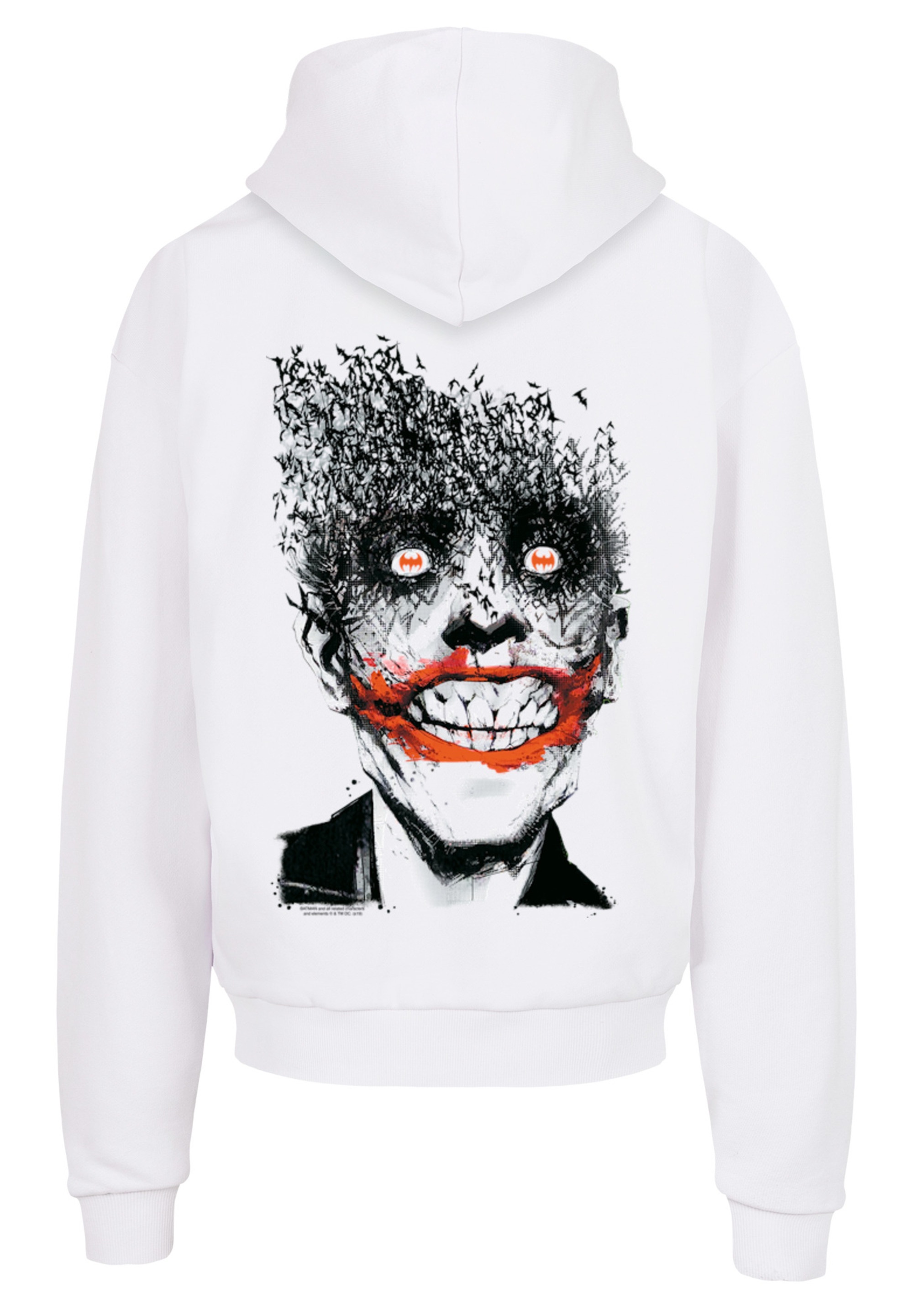 F4NT4STIC Kapuzenpullover »DC Comics Batman The Joker Bats«, Print