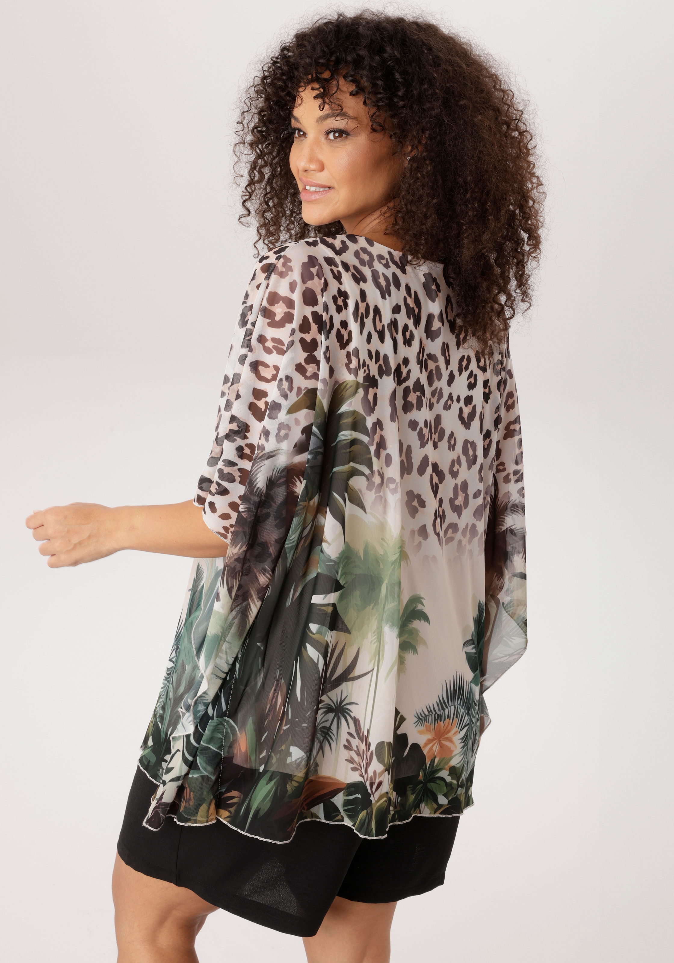 Aniston PLUS Blusenshirt sanft fallende Meshqualität - NEUE KOLLEKTION