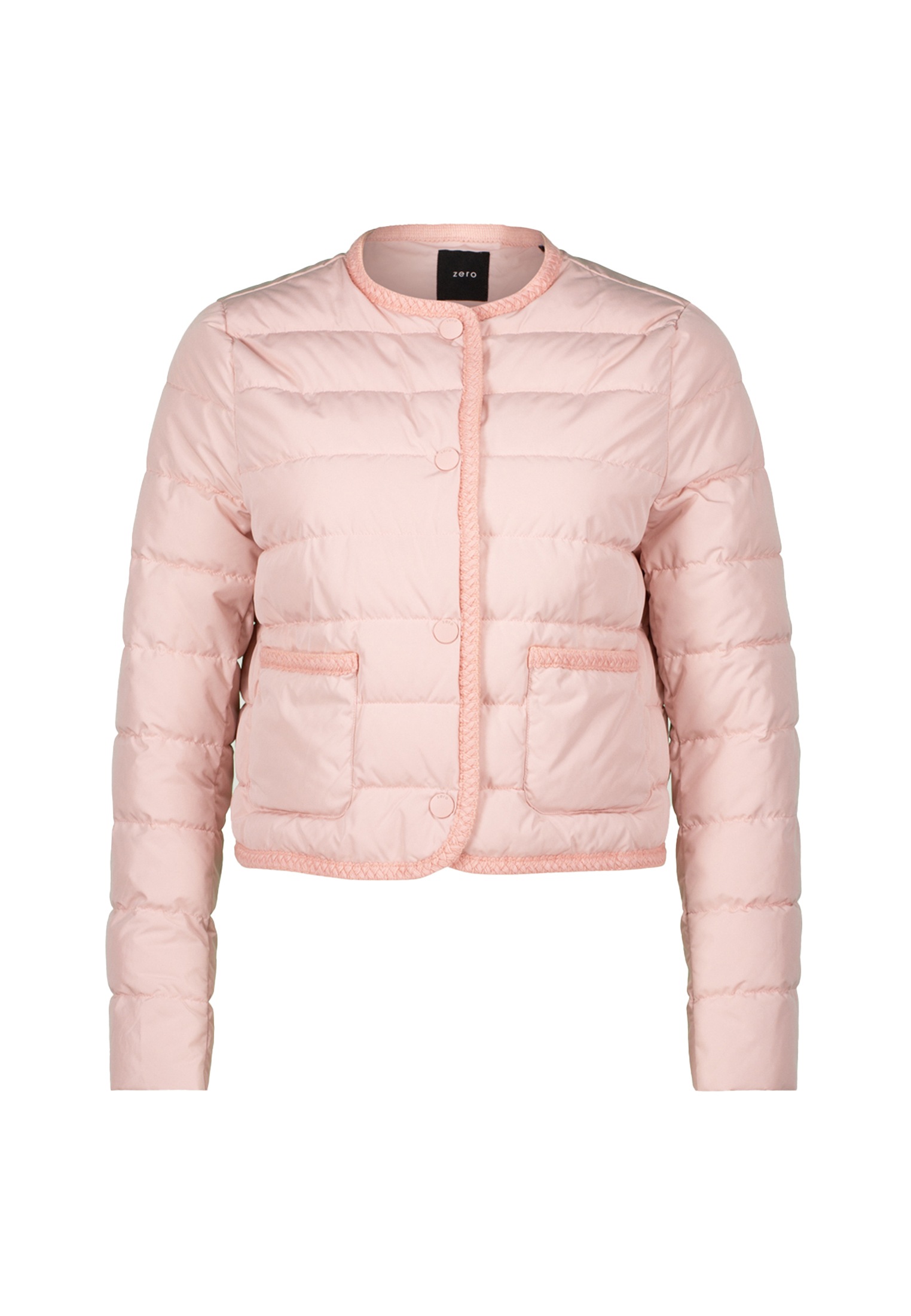 Zero Steppjacke »zero Steppjacke mit Knopfleiste«