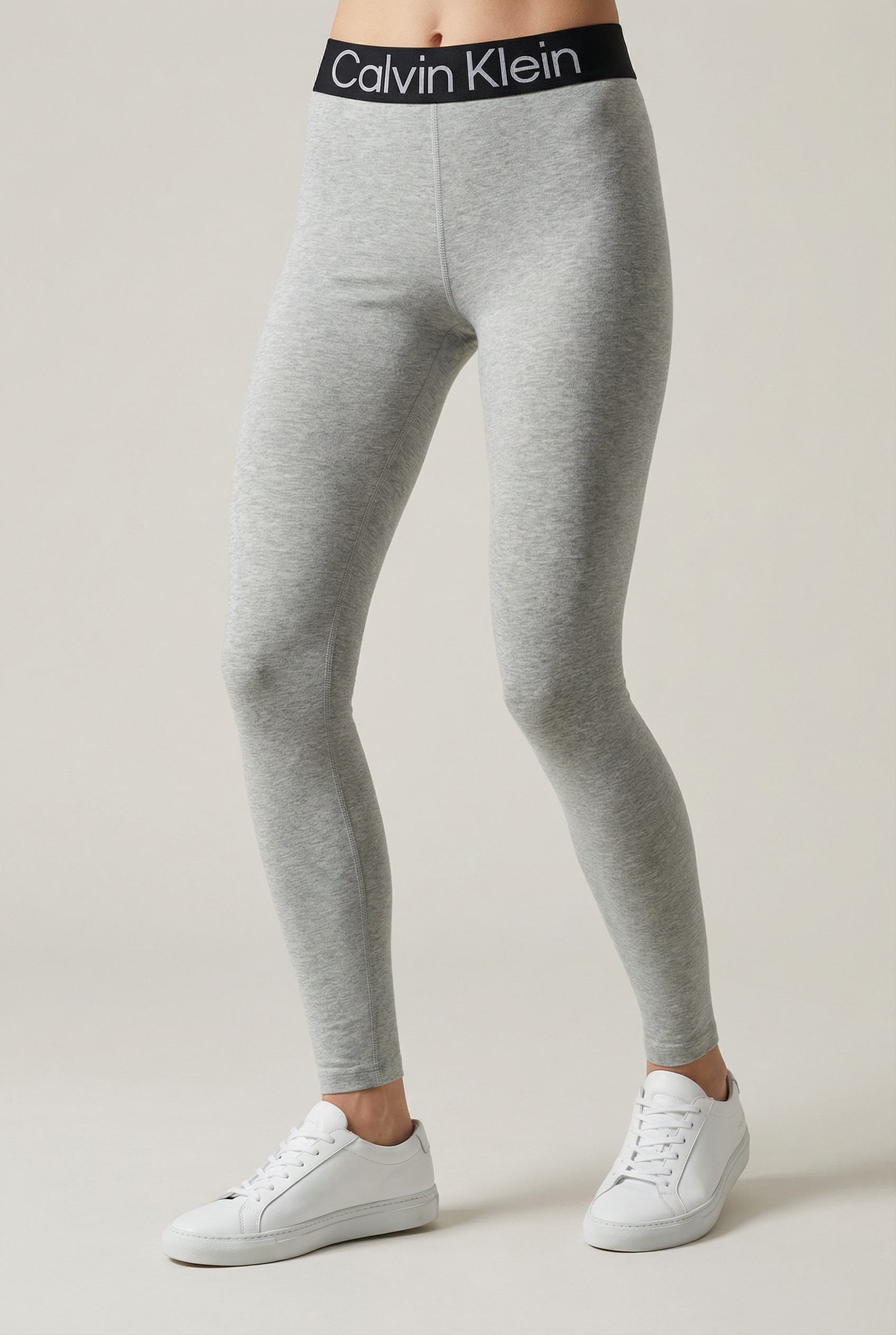 Calvin Klein Leggings breiter Logobund, weich, elastisch, Cotton-Mix günstig online kaufen