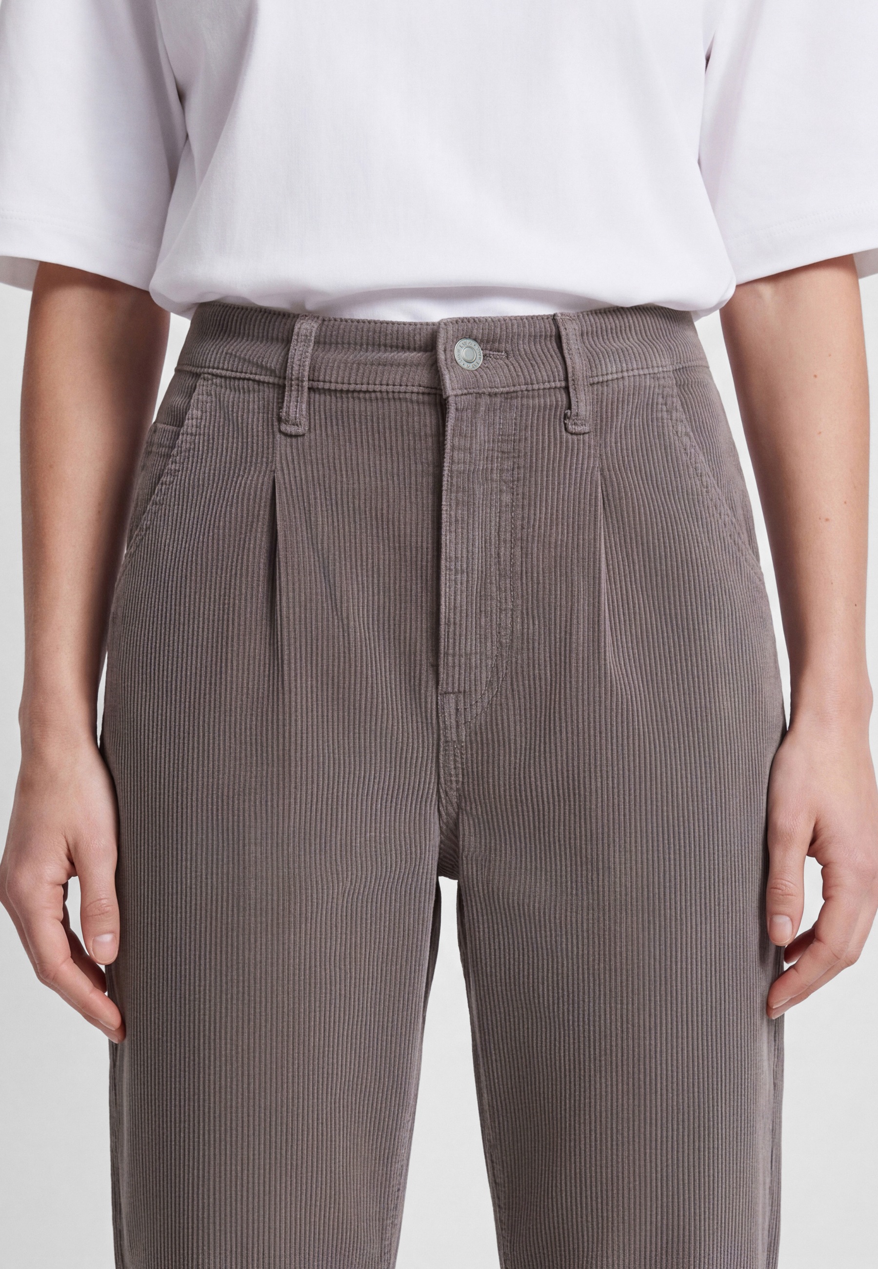 Mavi Weite Jeans »LAURA« Pleated Baggy Pants