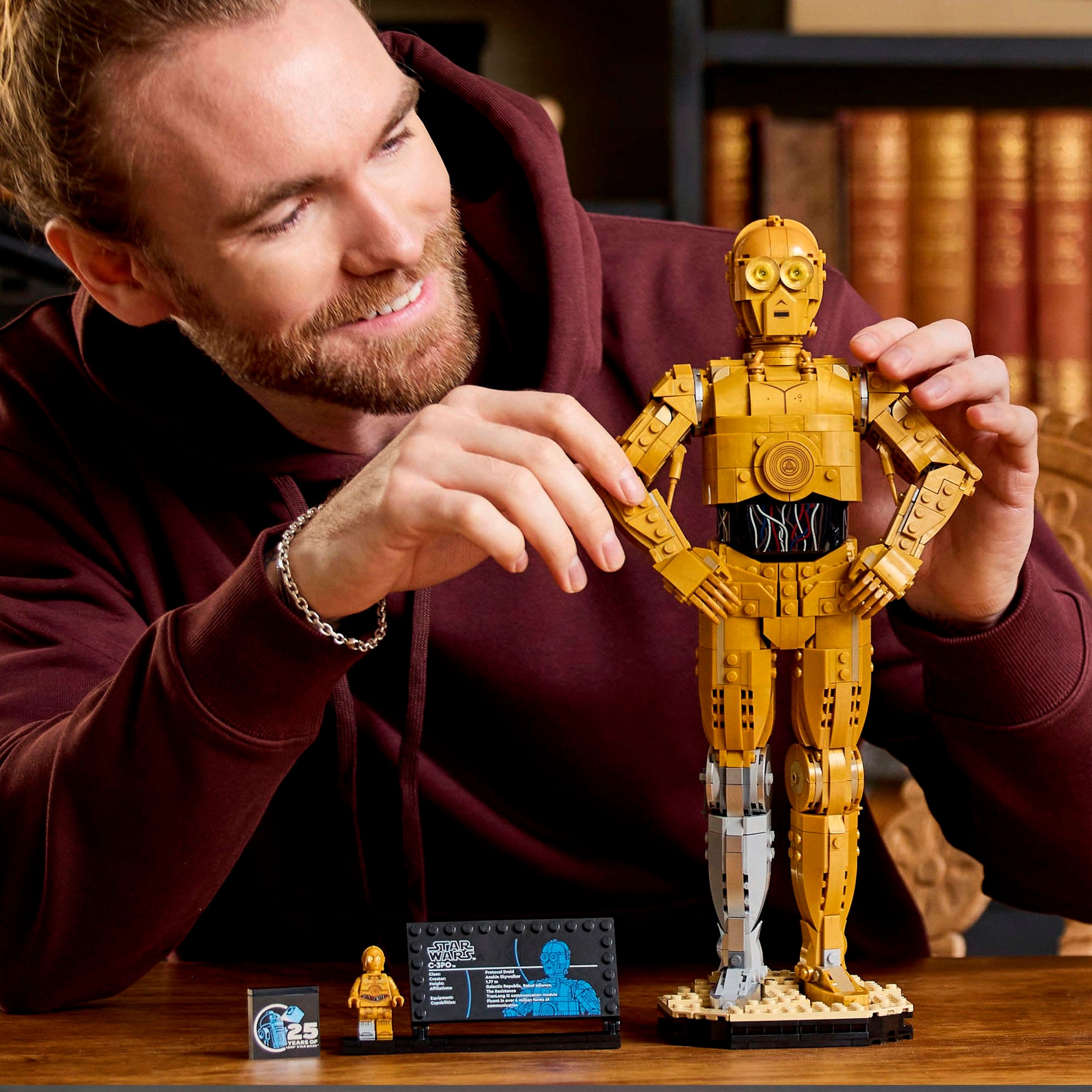 LEGO® Konstruktionsspielsteine »C-3PO™ (75398), LEGO Star Wars ™«, (1138 St.), Made in Europe