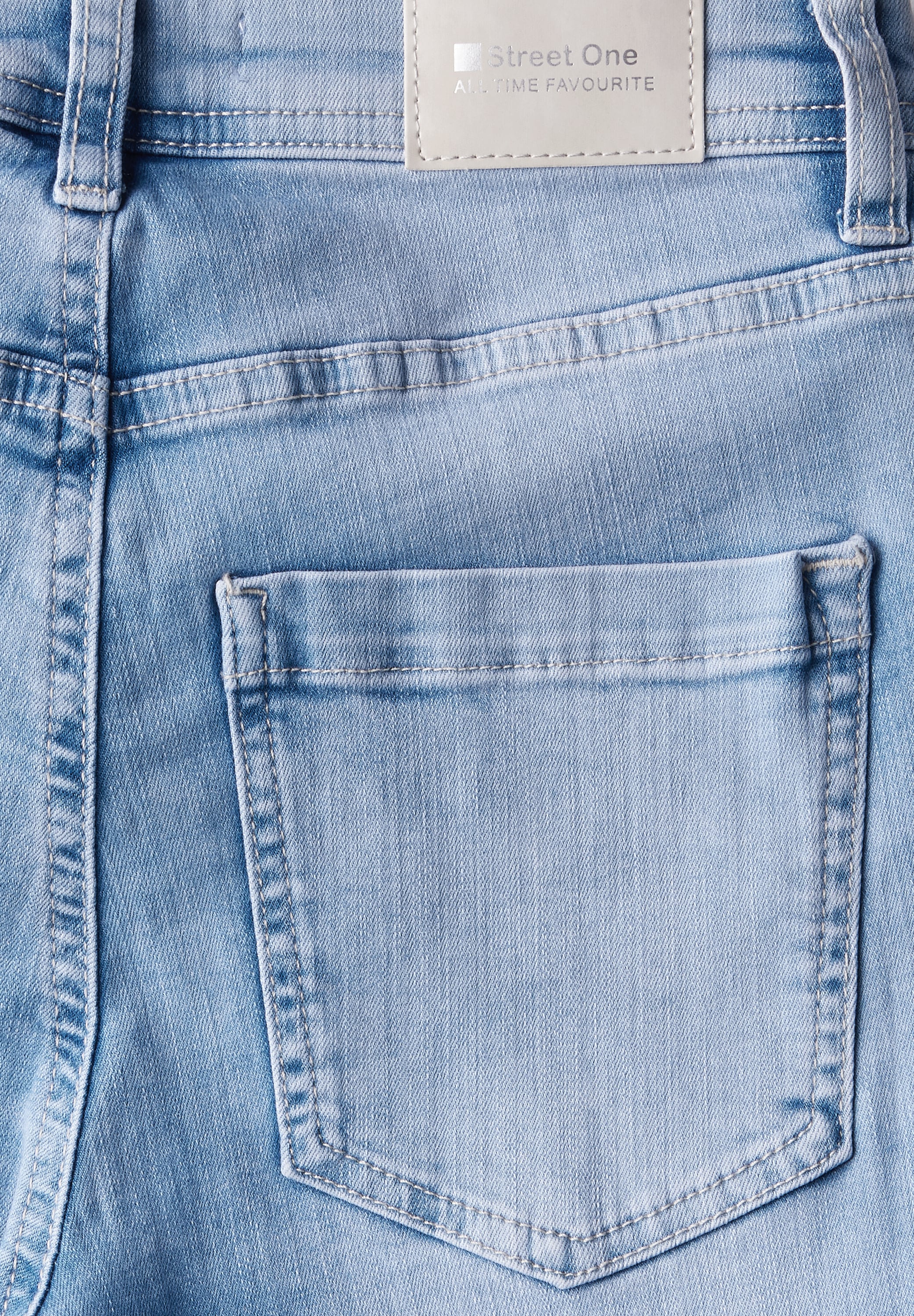 STREET ONE Slim-fit-Jeans, High Waist