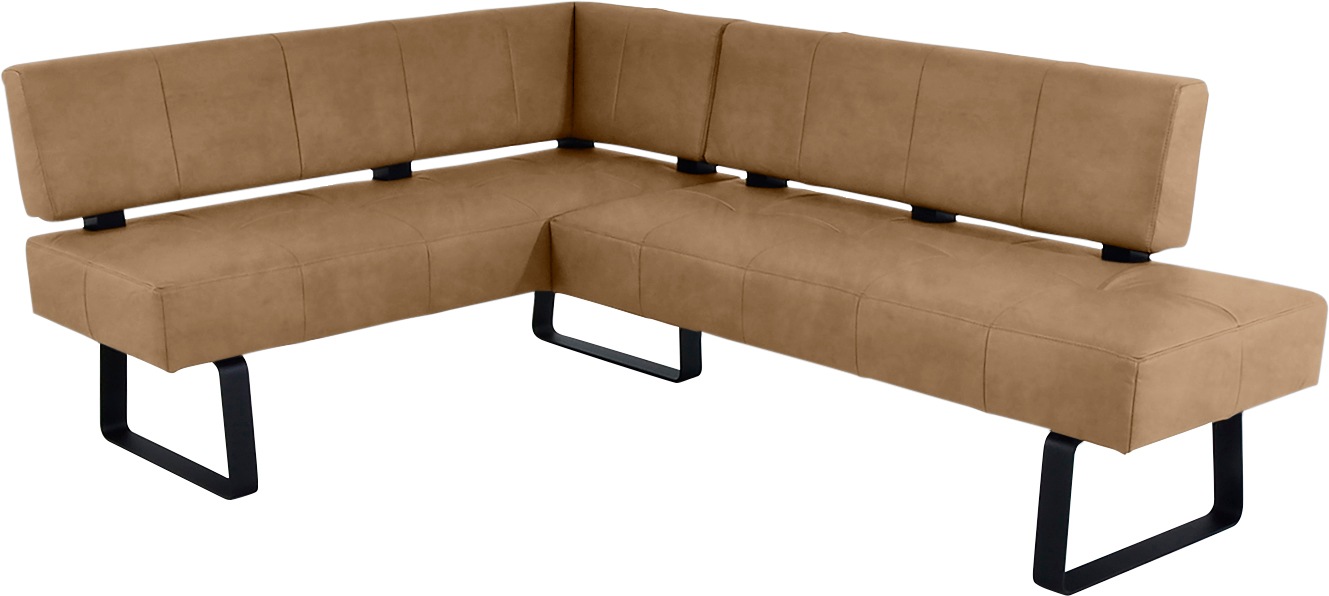 Thumbnail - K+W Komfort & Wohnen Eckbank "Spider II" Sitzsteppung, bequem durch Sandwichbauweise, 2 Stellmaße