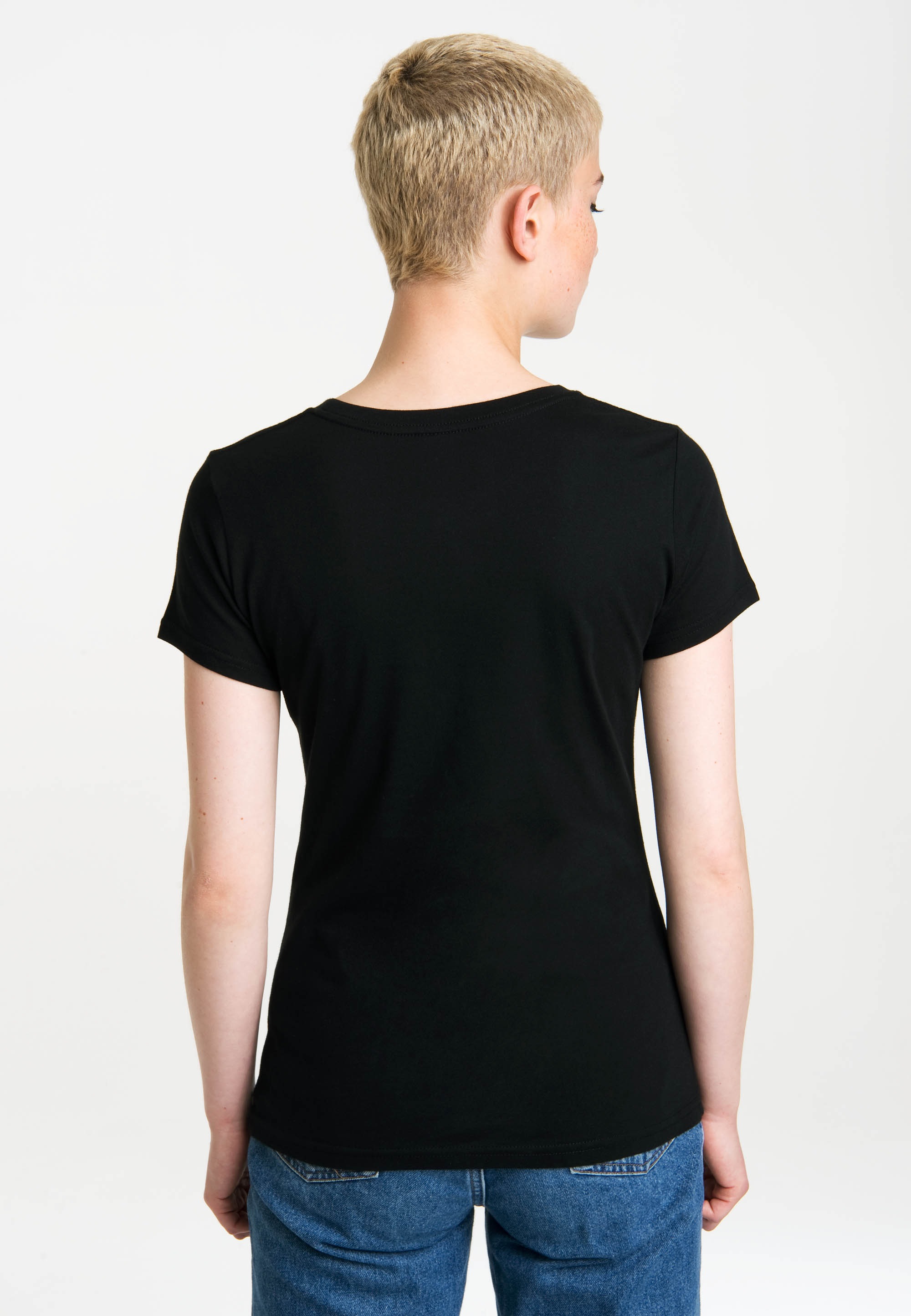 LOGOSHIRT T-Shirt »Catwoman«, mit auffälligem Aufdruck