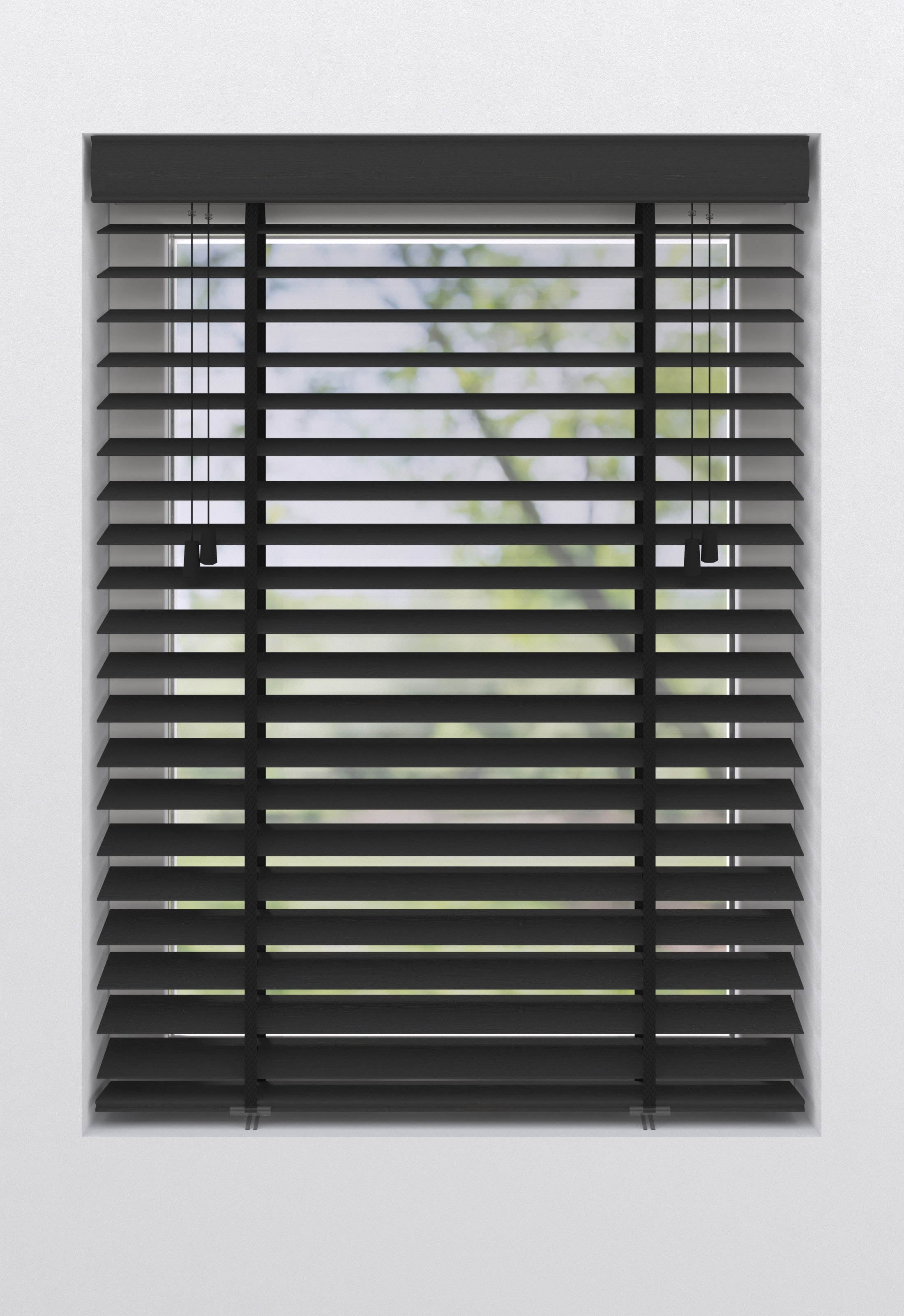 my home Jalousie "Kassandra" ohne Bohren freihängend Bambus, Klemmträger mi günstig online kaufen