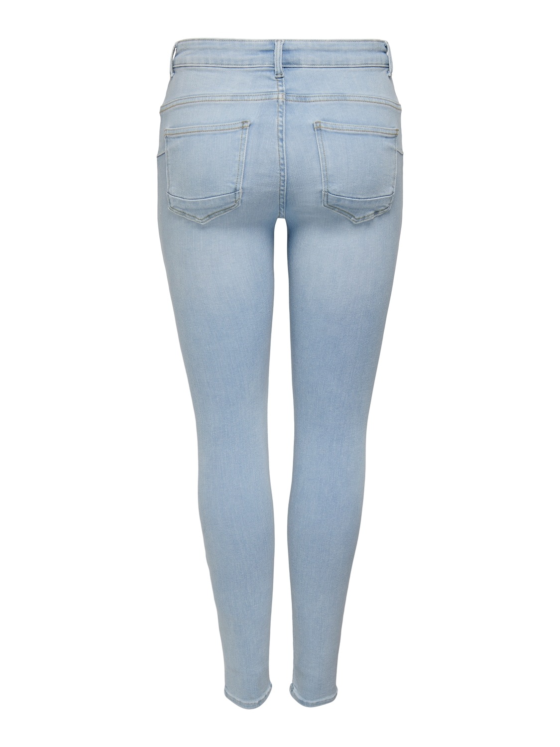 ONLY Skinny-fit-Jeans »ONLPOWER MID WAIST SK PUSH UP AZ BOX«