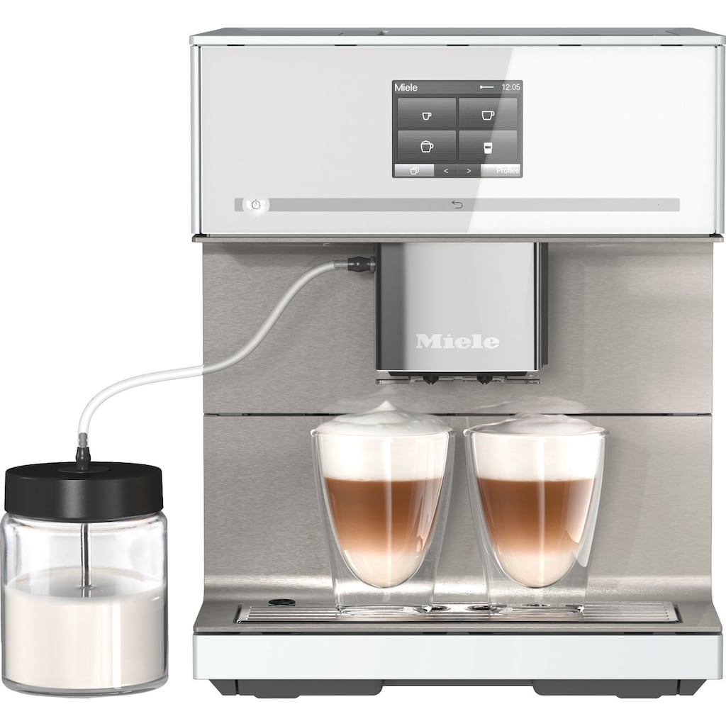 Miele Kaffeevollautomat »CM7550 CoffeePassion, inkl. Milchgefäß, Kaffeekannenfunktion«