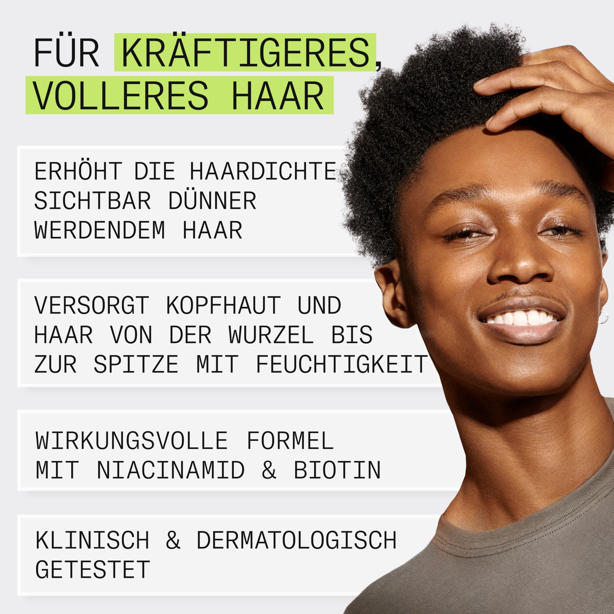 Nioxin Kopfhaut-Pflegeshampoo »System 2 Shampoo« sanfte Pflege, sorgt für volleres Haar, nährende Inhaltsstoffe