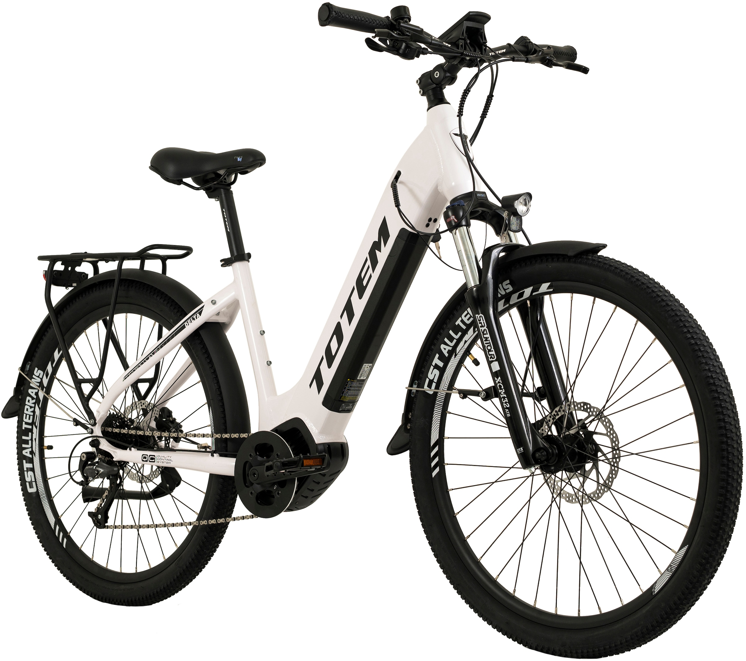 TOTEM E-Bike »DLT-40«, 9 Gang, Shimano, Altus, Mittelmotor 250 W, Pedelec, Elektrofahrrad für Herren