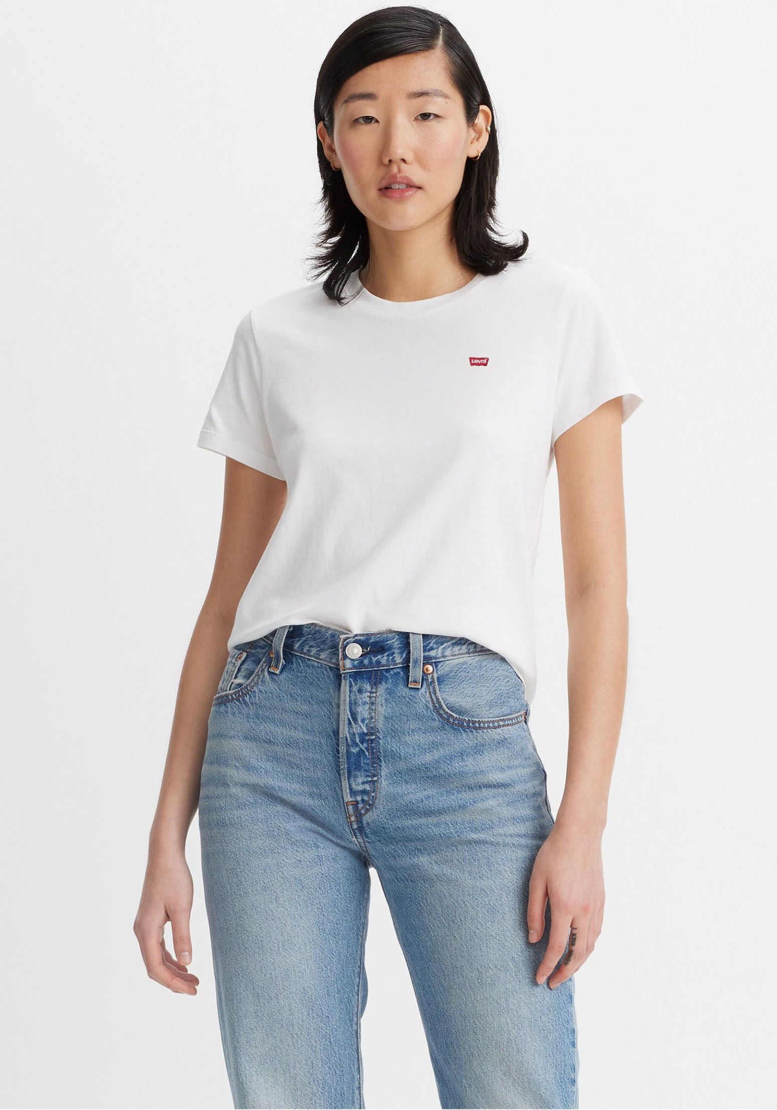 Levis T-Shirt "Mini-Logo", (Packung, 2 tlg.), mit kleiner Markenlogo-Sticke günstig online kaufen