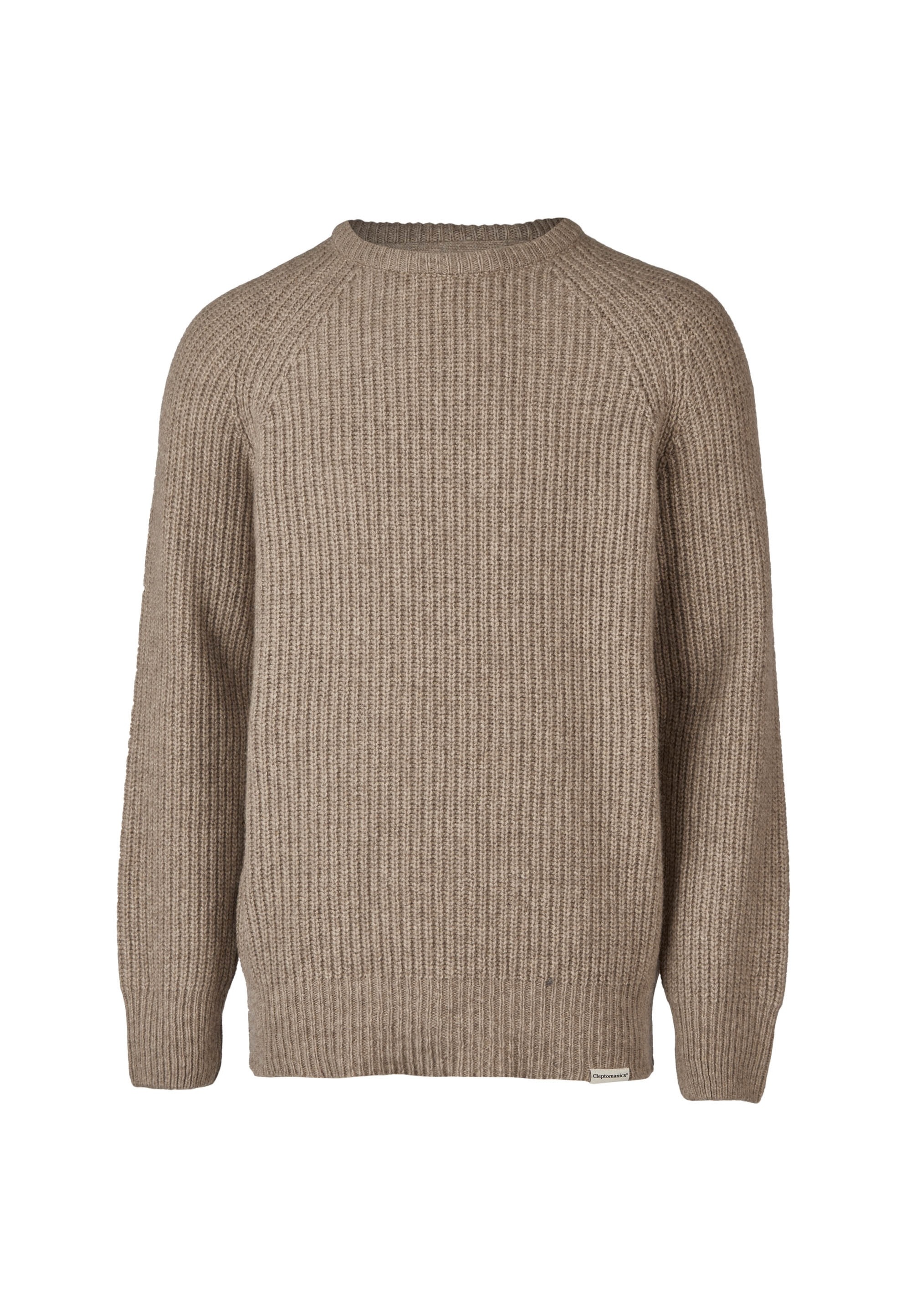 Cleptomanicx Strickpullover »Crewneck Ribber«, mit bequemem Tragekomfort