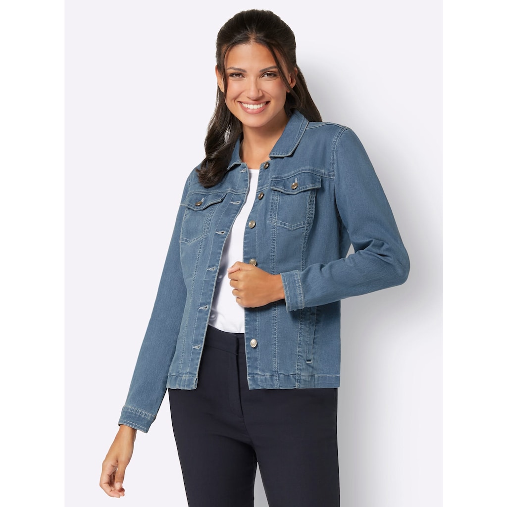 Classic Basics Jeansjacke, ohne Kapuze