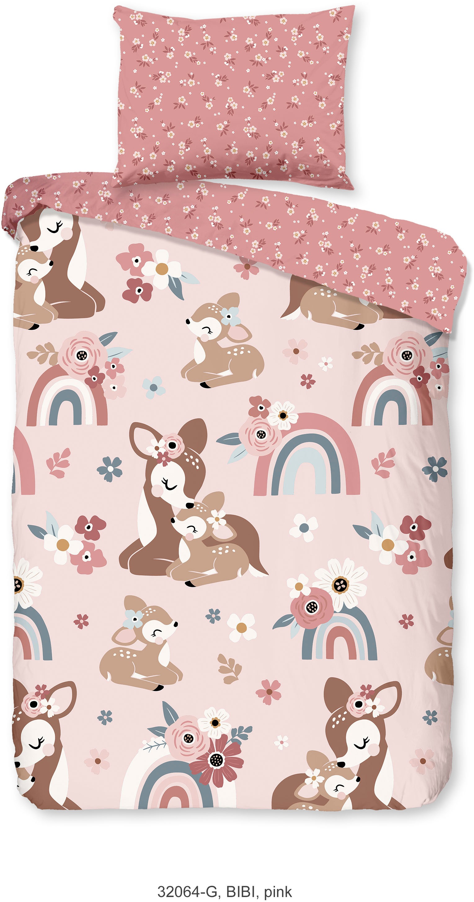 good morning Babybettwäsche "Bibi blossom" 2 Stk. Baumwolle, 120x150, Reißv günstig online kaufen