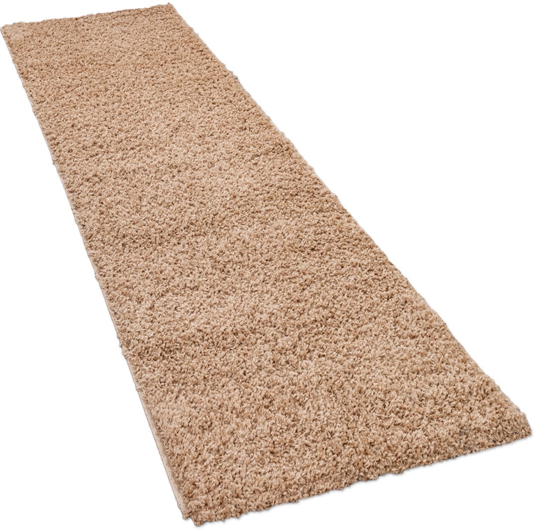 Paco Home Hochflor-Teppich "Sky 250" rechteckig 34 mm Höhe gewebt, Uni-Farb günstig online kaufen