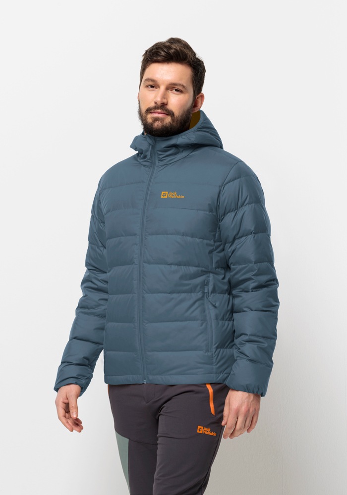 Jack Wolfskin Daunenjacke "ATHER DOWN HOODY M", mit Kapuze