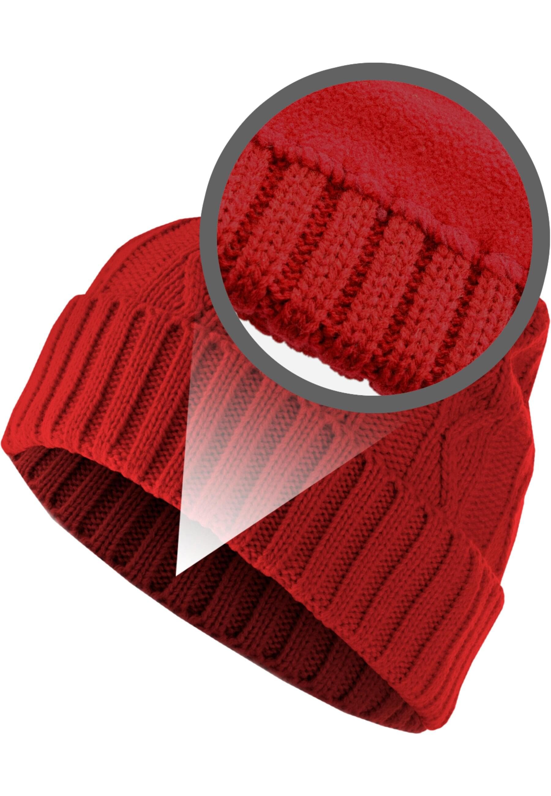 MSTRDS Beanie »MSTRDS Unisex Beanie Cable Flap«, (1 St.)