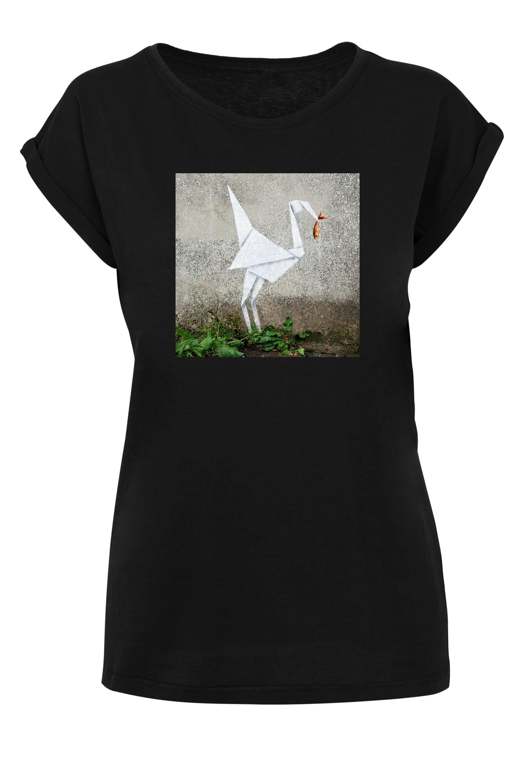 Merchcode T-Shirt "Merchcode Damen Ladies Origami Bird T-Shirt" günstig online kaufen