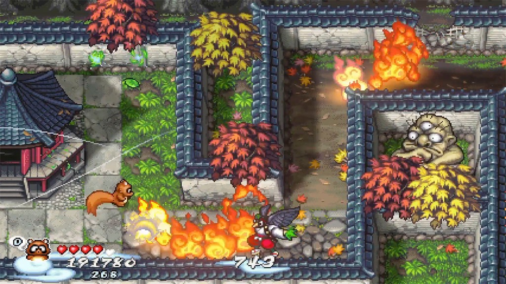 ININ Games Spielesoftware »Pocky & Rocky Reshrined - Playstation 4«, PlayStation 4
