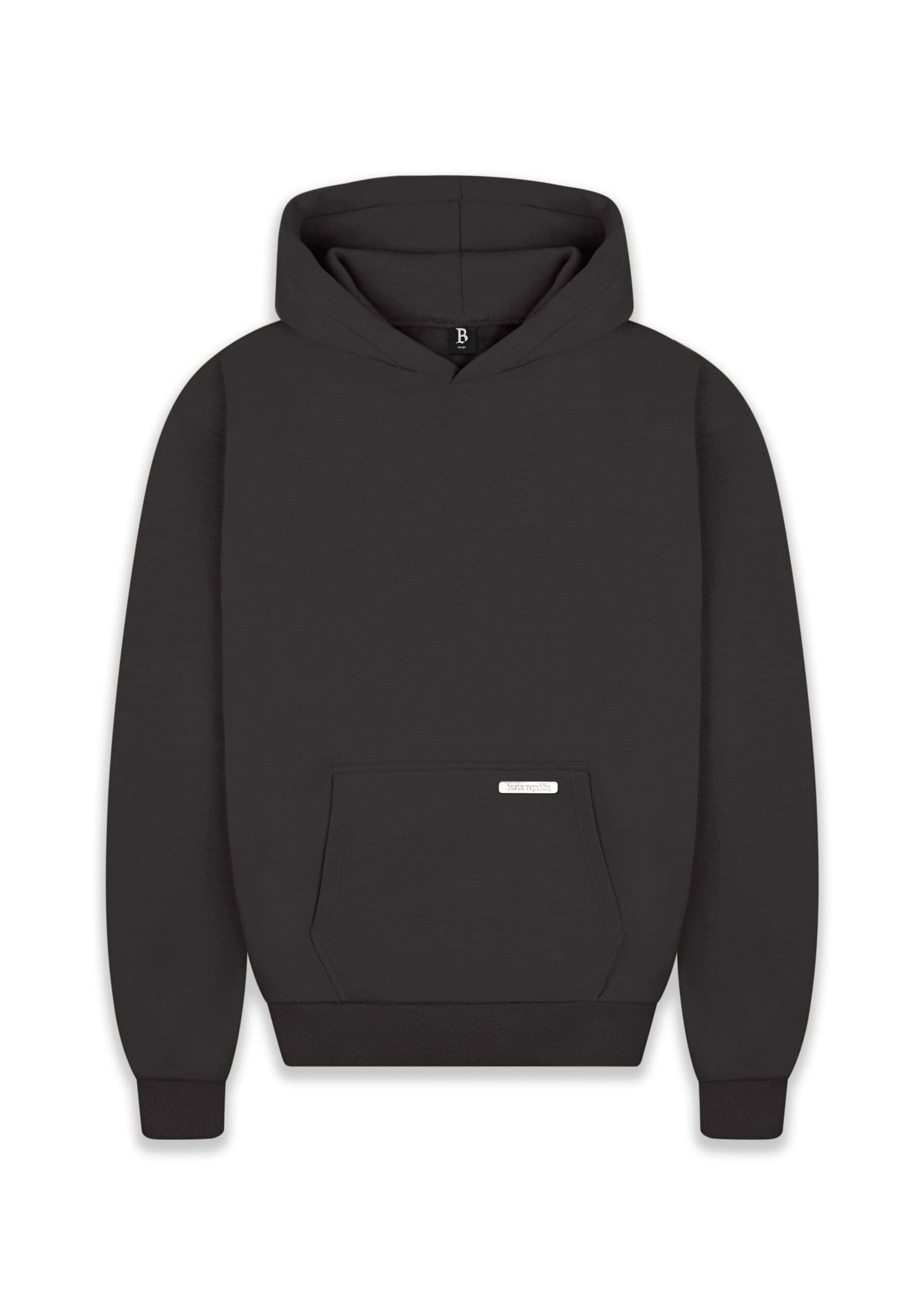 Dropsize Kapuzensweatshirt "Dropsize Herren Super Heavy Blank Hoodie" 1 Stk günstig online kaufen
