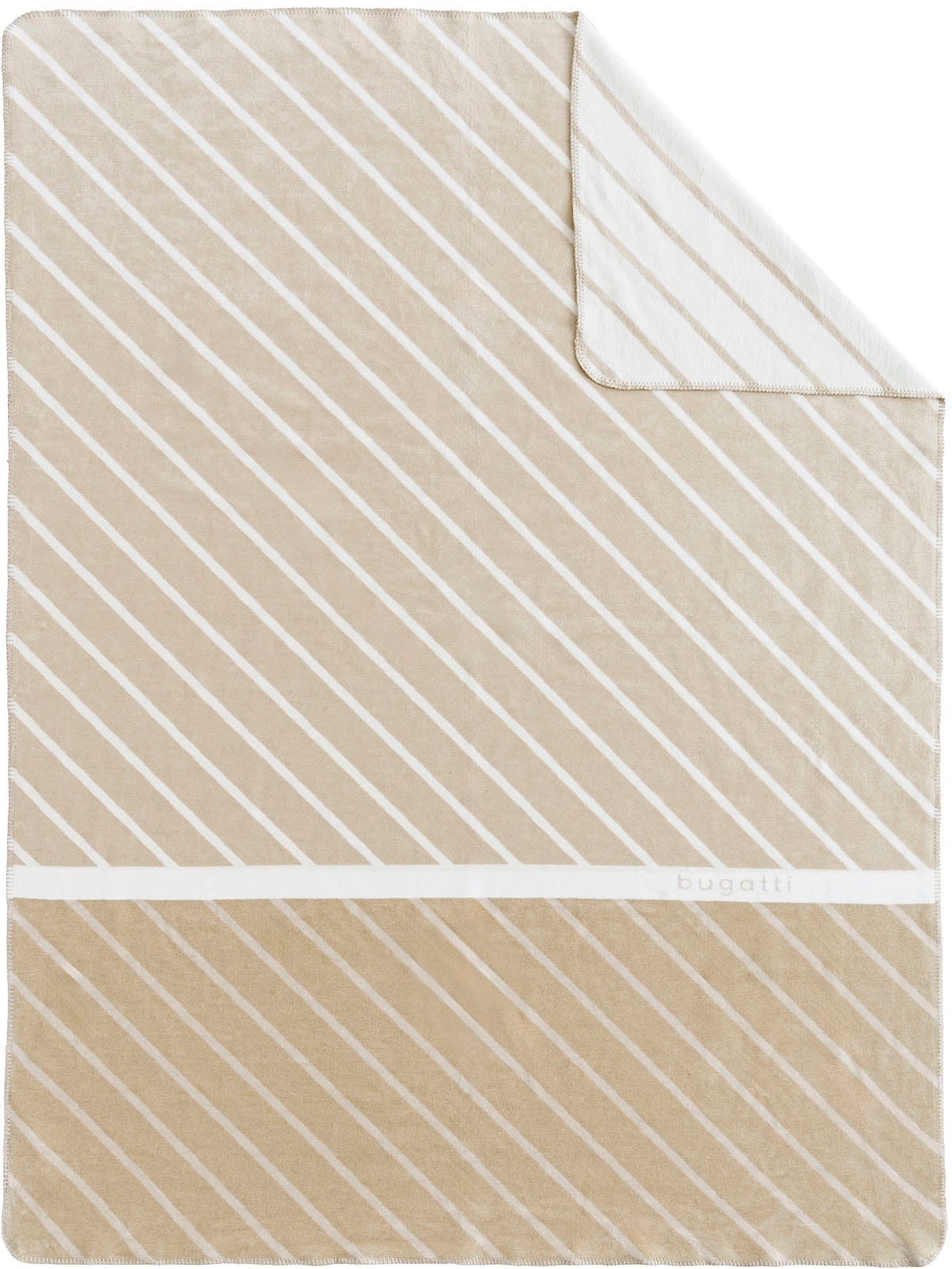 bugatti Wohndecke »bugatti« mit edlem Logo