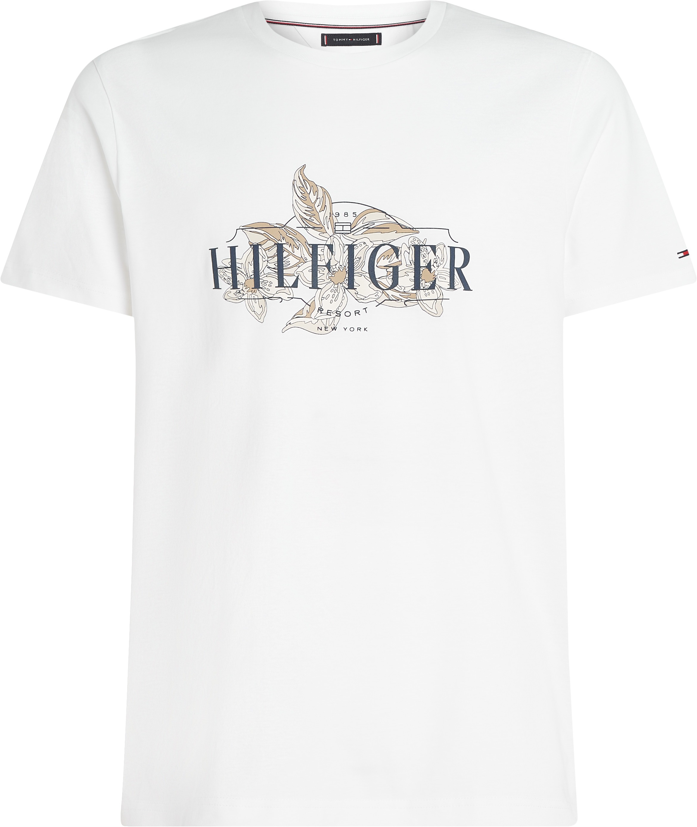 Tommy Hilfiger Big & Tall T-Shirt »BT-TROPICAL FLRAL HILFIGER TEE-B«, Große Größen