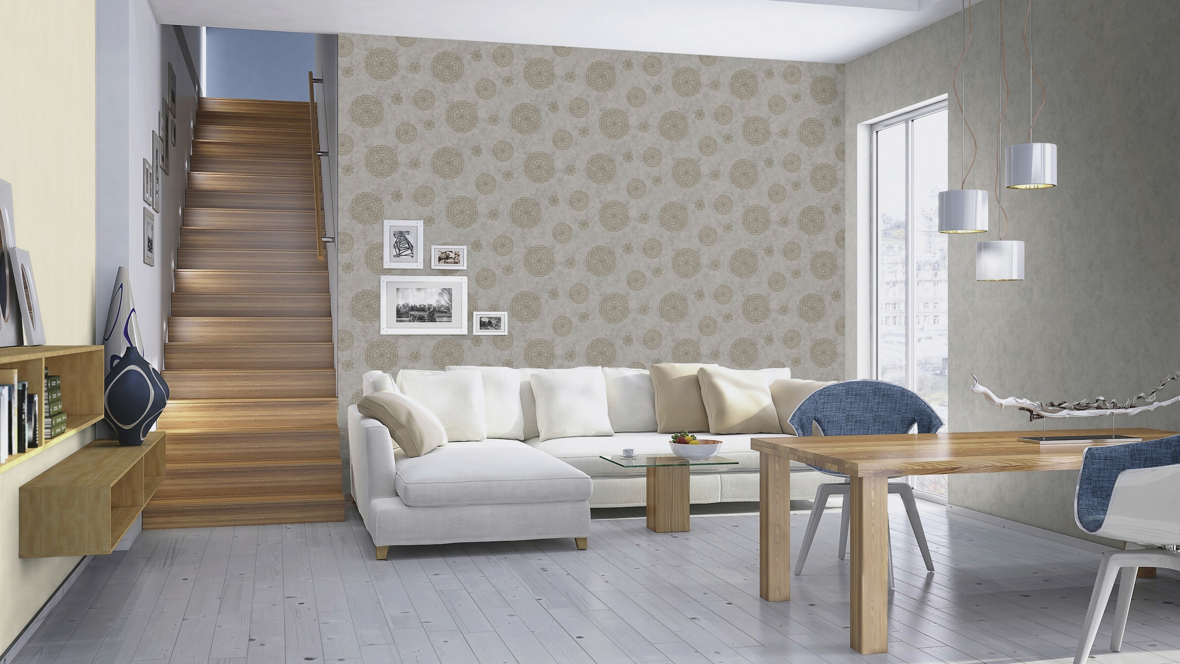 Rasch Vliestapete »#ROCKNROLLE« uni geprägt