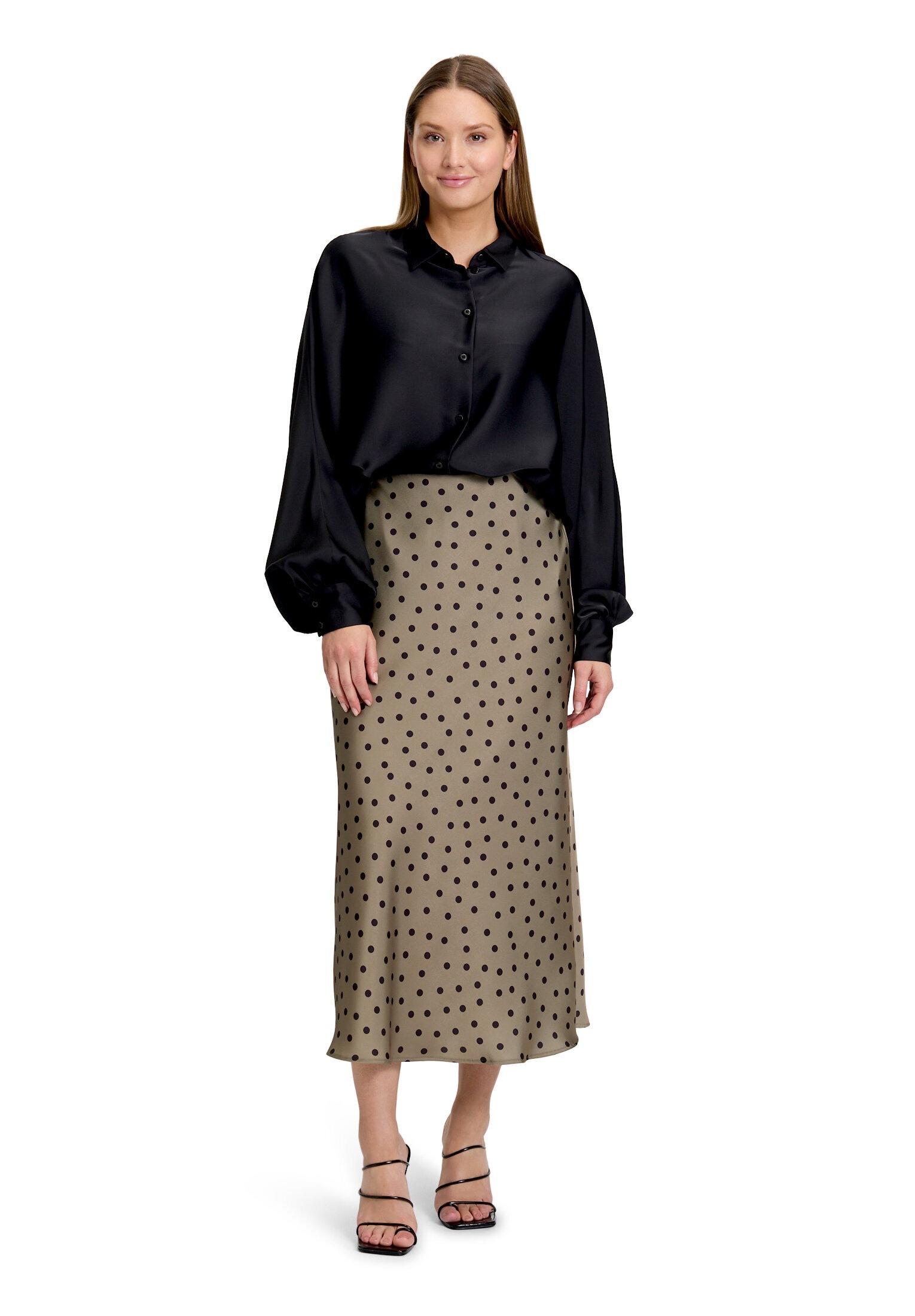 Vera Mont Satinbluse »Damen mit Kragen«