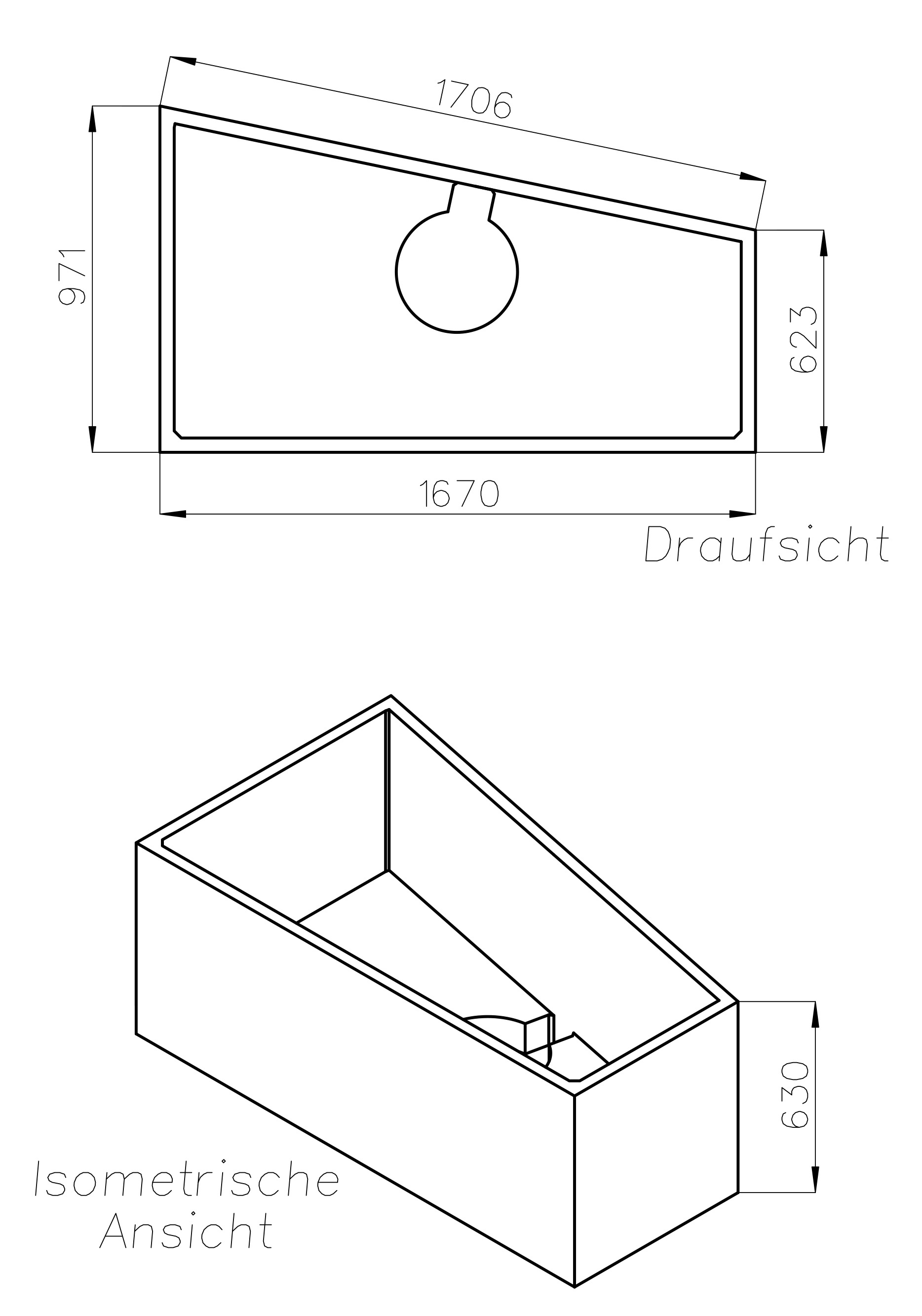 OTTOFOND Badewanne, (2 tlg.)