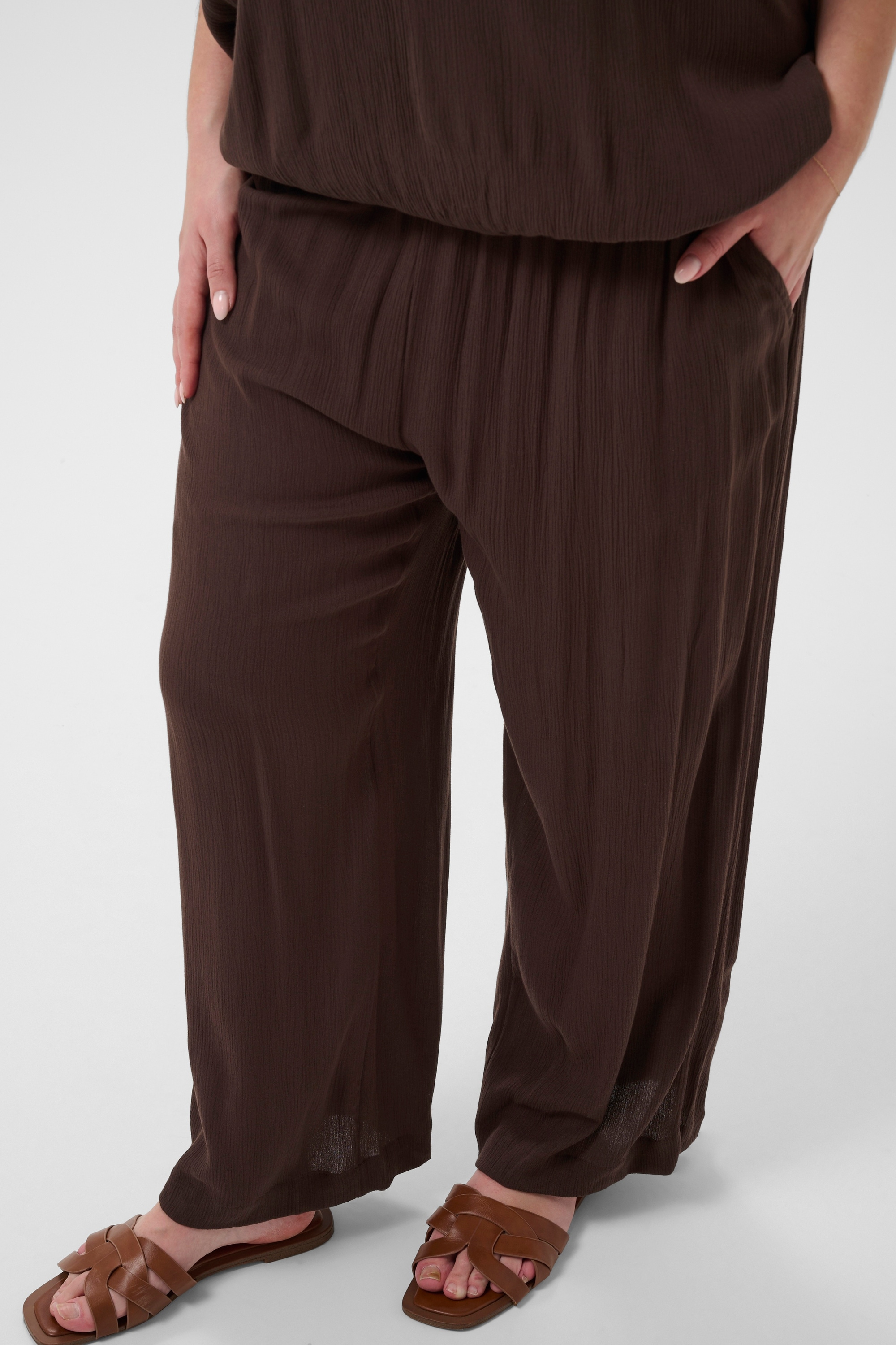 KAFFE Curve Stoffhose »Damen Casual Hose KCdacina«