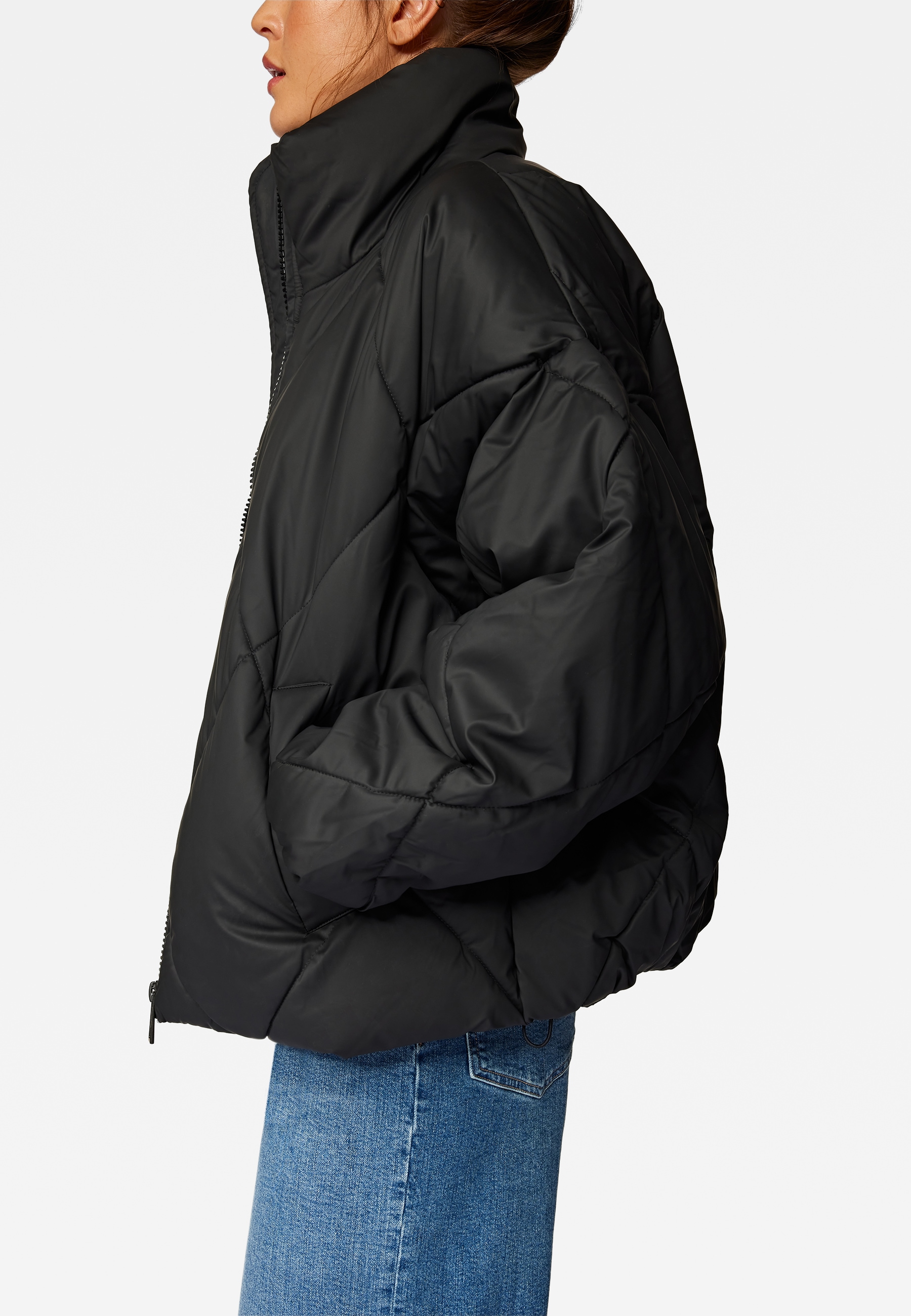 Mavi Daunenjacke »HIGH NECK JACKET«, ohne Kapuze, Daunenjacke