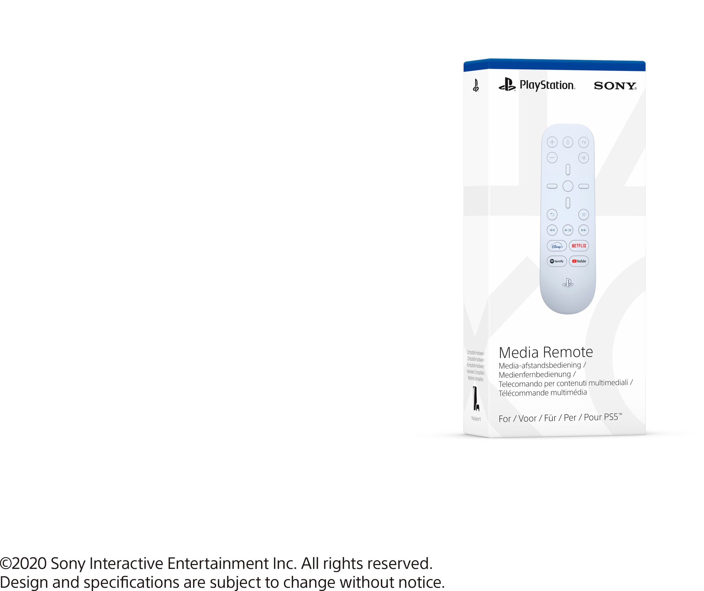 PlayStation 5 Medienfernbedienung