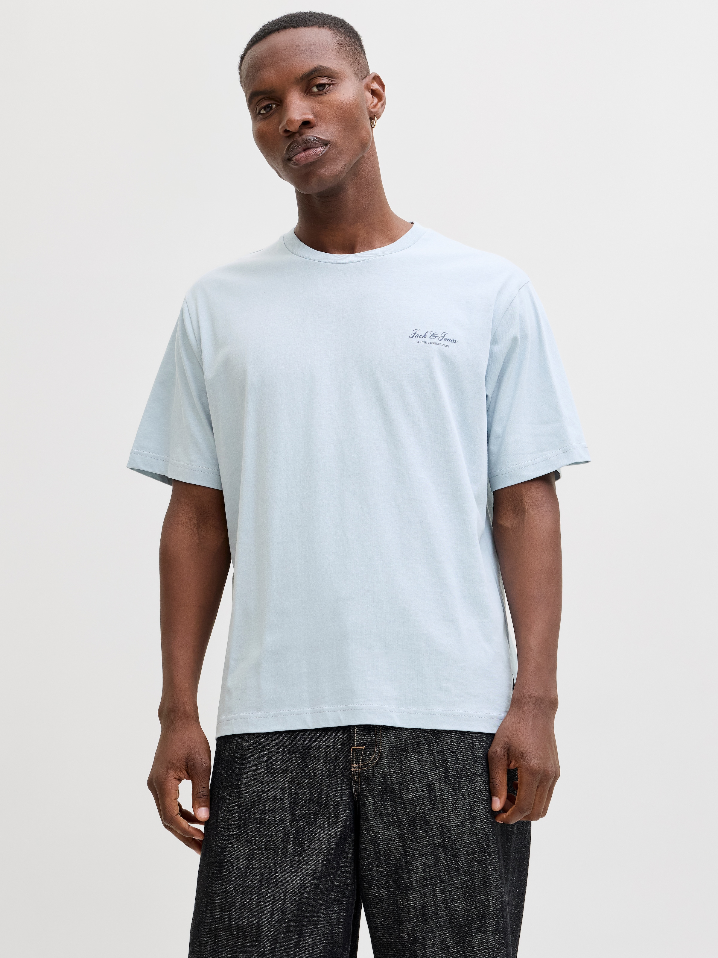 Jack & Jones Rundhalsshirt "JJEARCHIVE GRAPHIC TEE SS O-NECK NOOS" Baumwoll günstig online kaufen