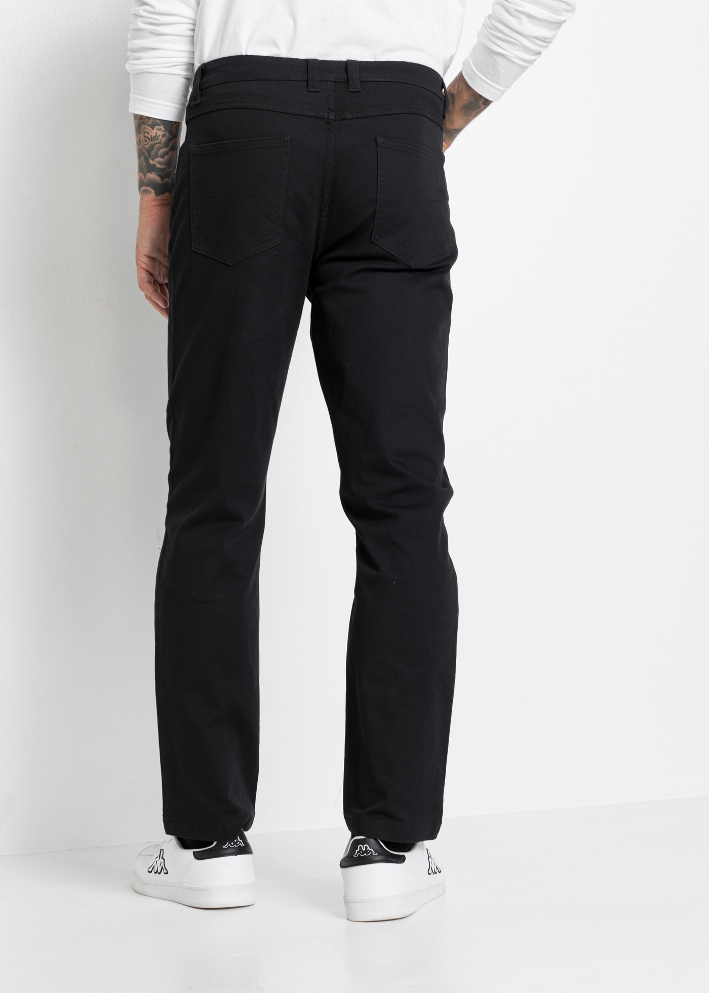 bonprix Stretch-Hose »Classic Fit Stretch-Hose, Straight«  Five-Pocket-Design, mit Eingrifftaschen, Gesäßtaschen und Coinpocket