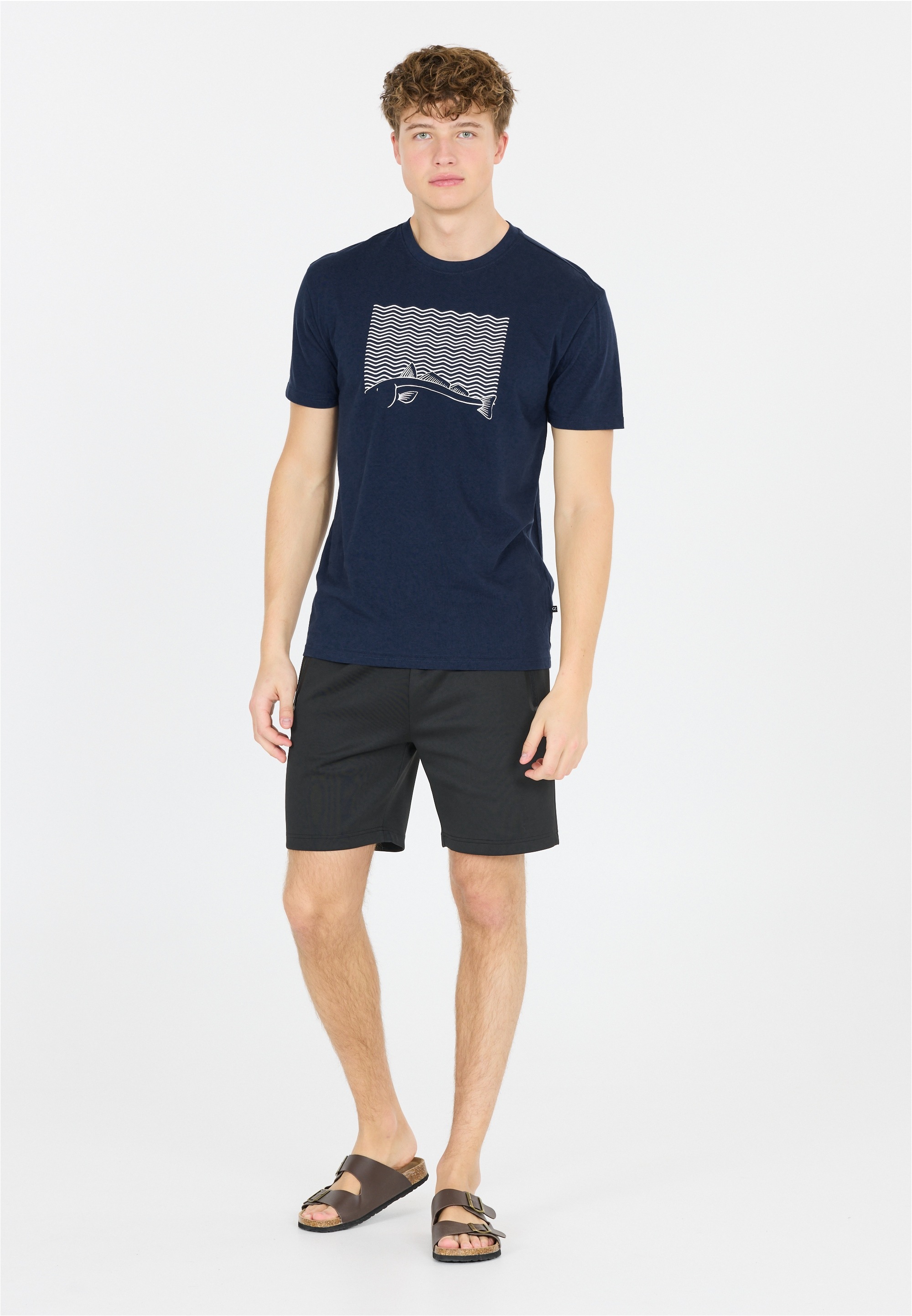 CRUZ T-Shirt "Gander", aus atmungsaktiver Baumwolle mit modischem Print günstig online kaufen