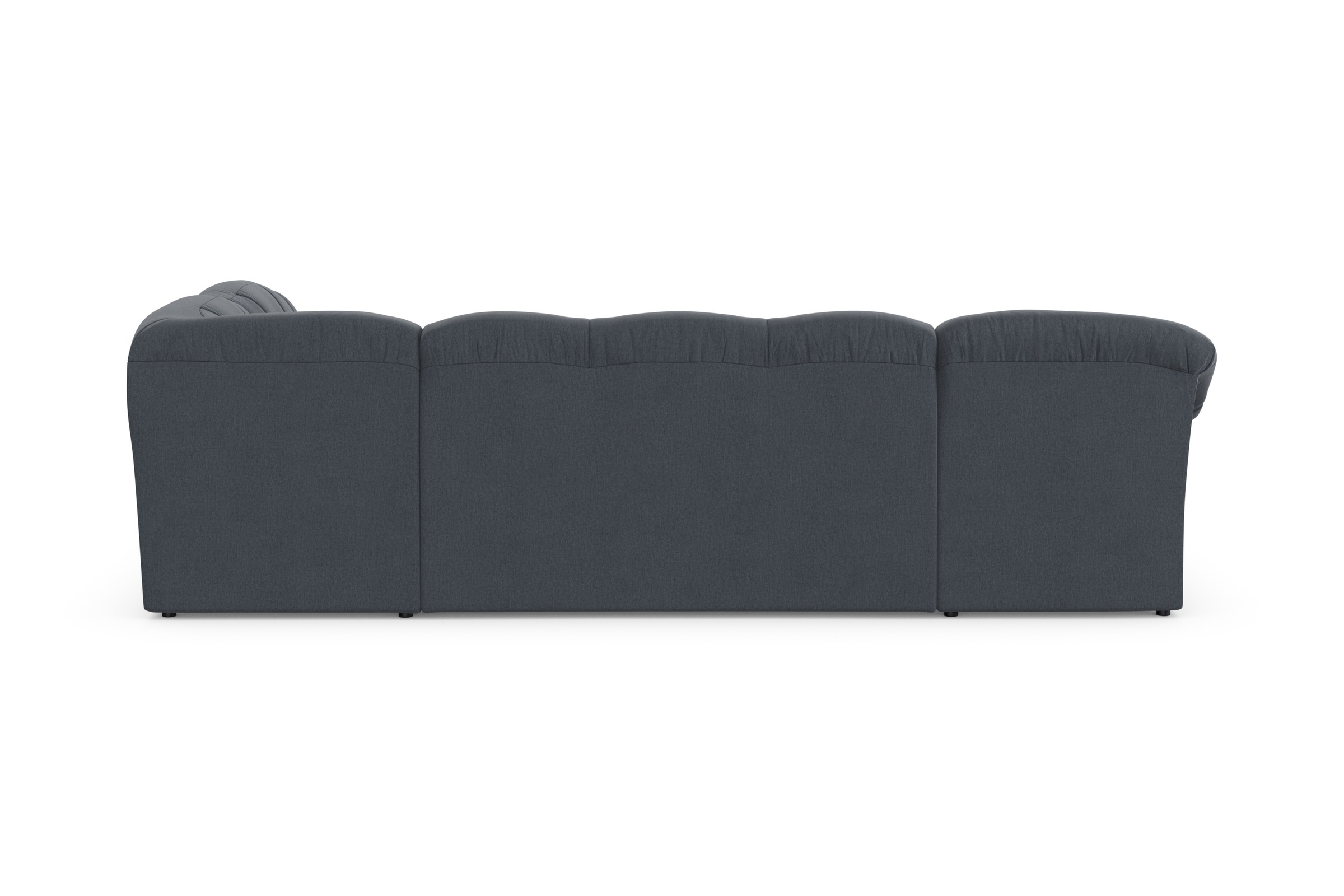 DOMO collection Wohnlandschaft »Pegnitz, zeitlos und modern, mit attraktiver Rückensteppung, U-Form«, wahlweise mit Bettfunktion