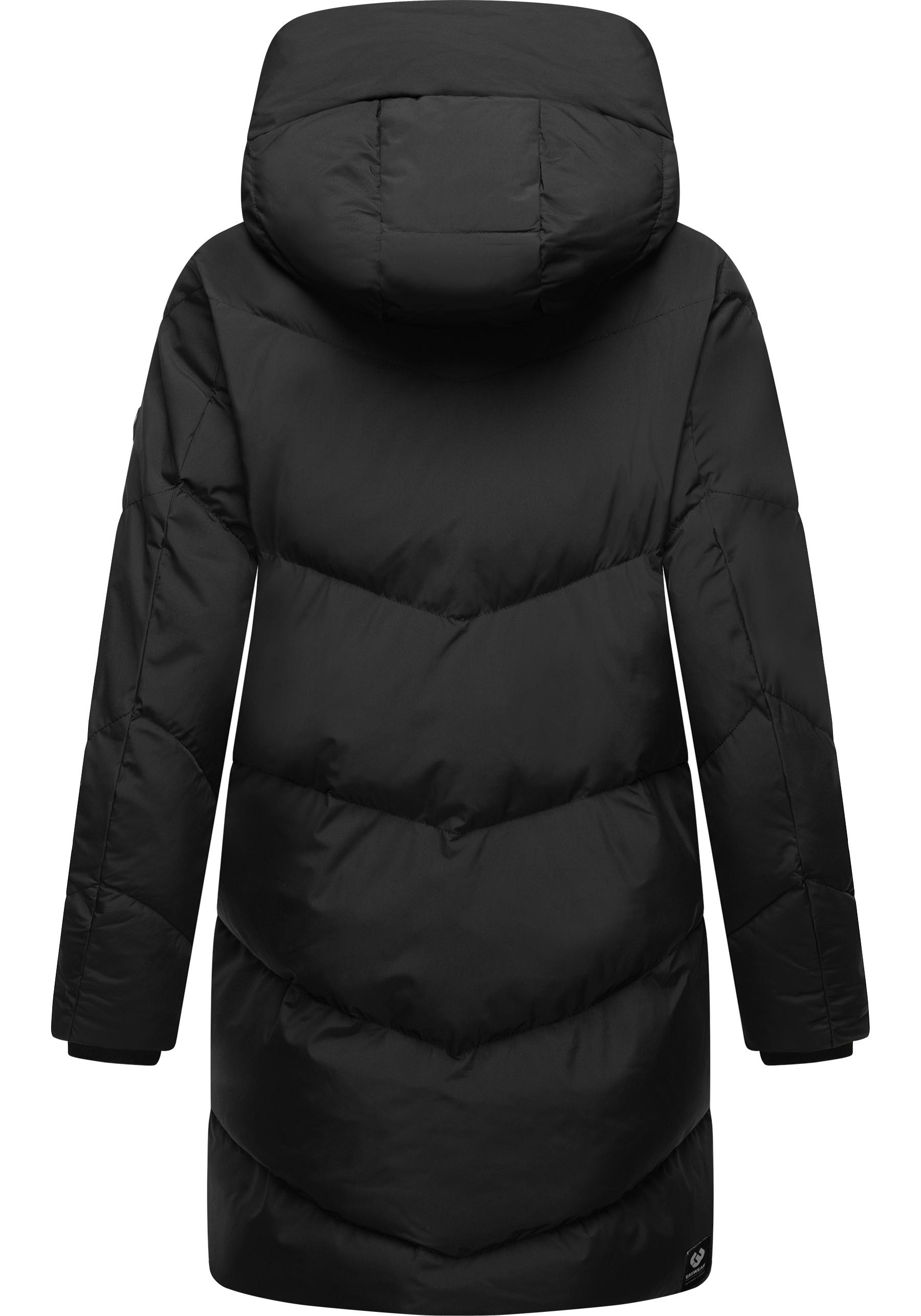 Ragwear Kurzmantel »Avelin«, Wasserdichter gesteppter Damen Wintermantel