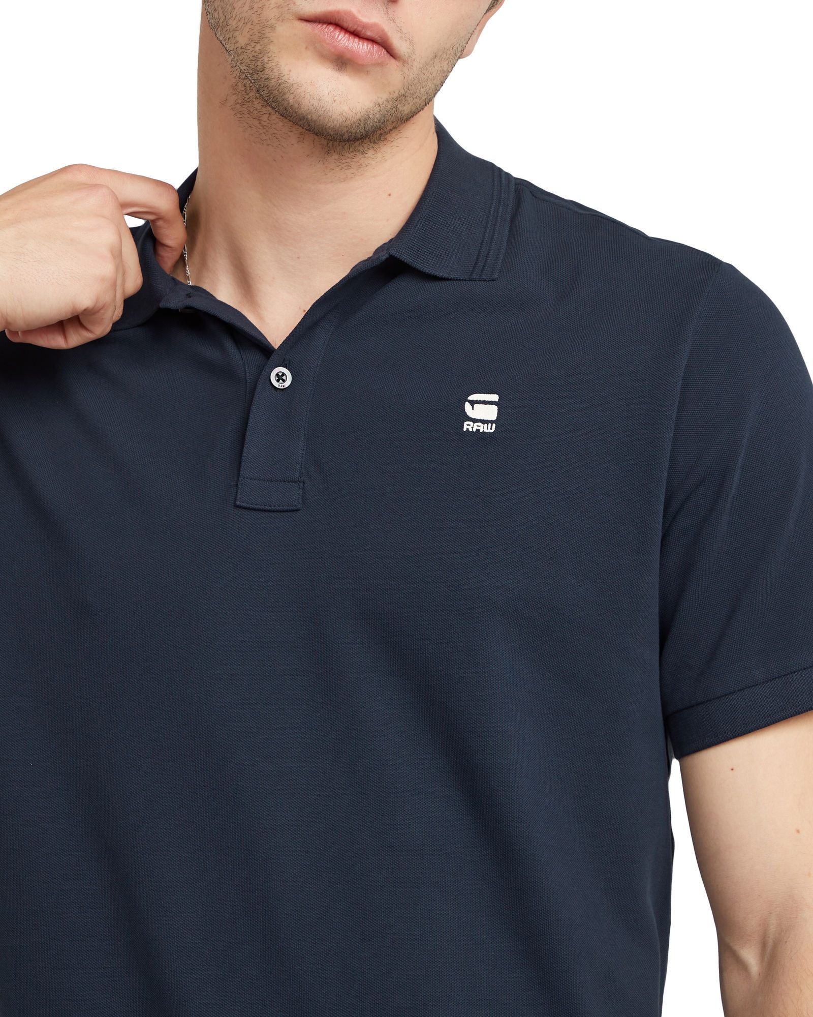 G-star Polo à Manches Courtes Dunda Slim Sartho Blue 2XL Homme 3