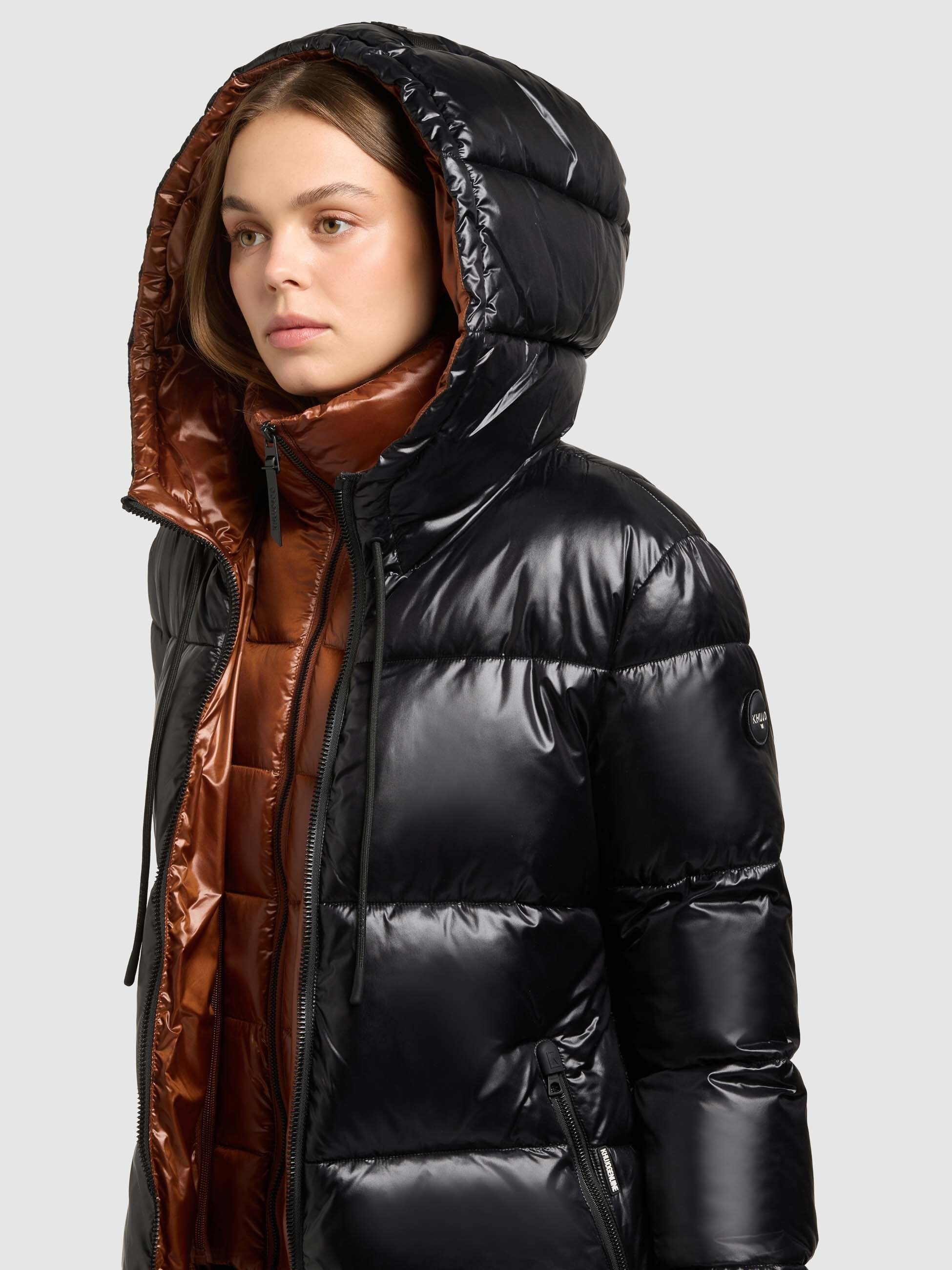 khujo Steppjacke »DASHA 2IN1 (EINSATZ HERAUSNEHMBAR)« mit Kapuze