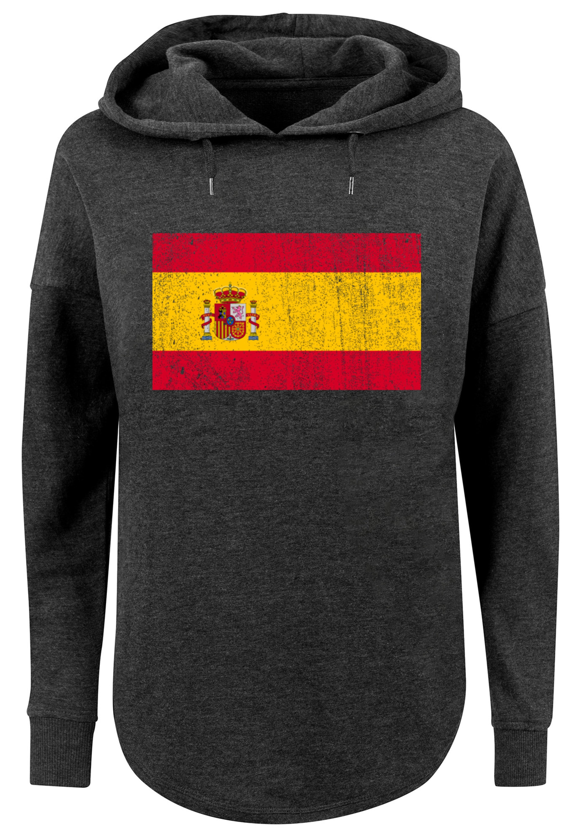 F4NT4STIC Kapuzenpullover »Spain Spanien Flagge BAUR kaufen | Print distressed«