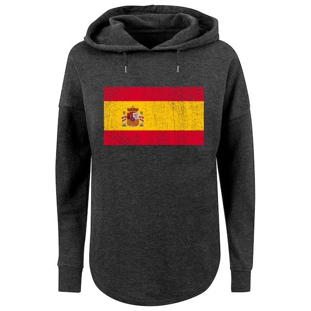 F4NT4STIC Kapuzenpullover »Spain Spanien Flagge distressed«, Print kaufen |  BAUR