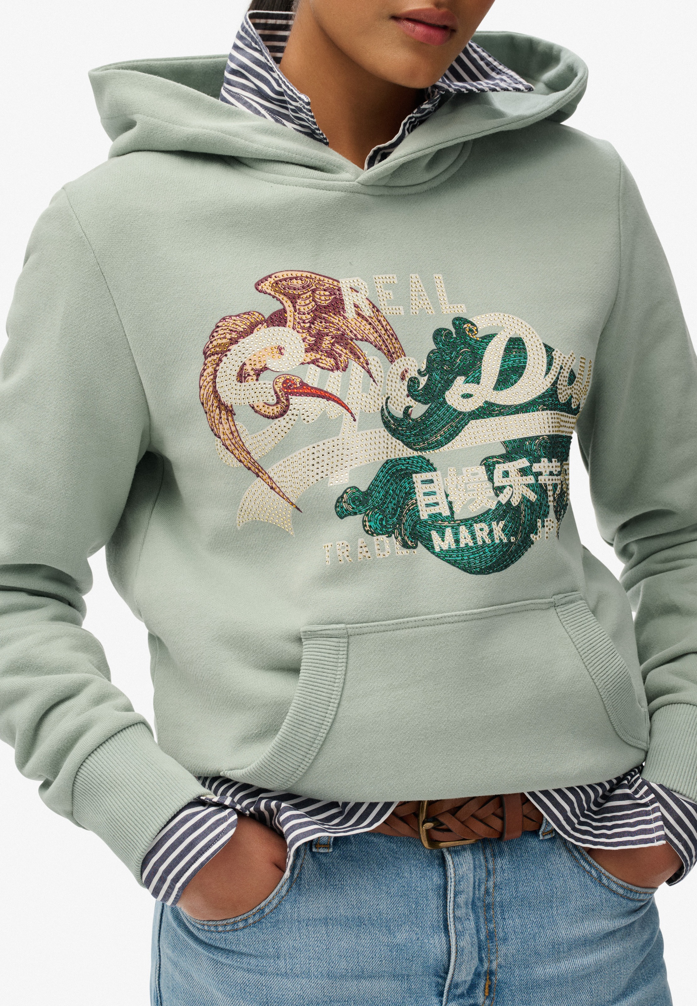 Superdry Kapuzensweatshirt günstig online kaufen