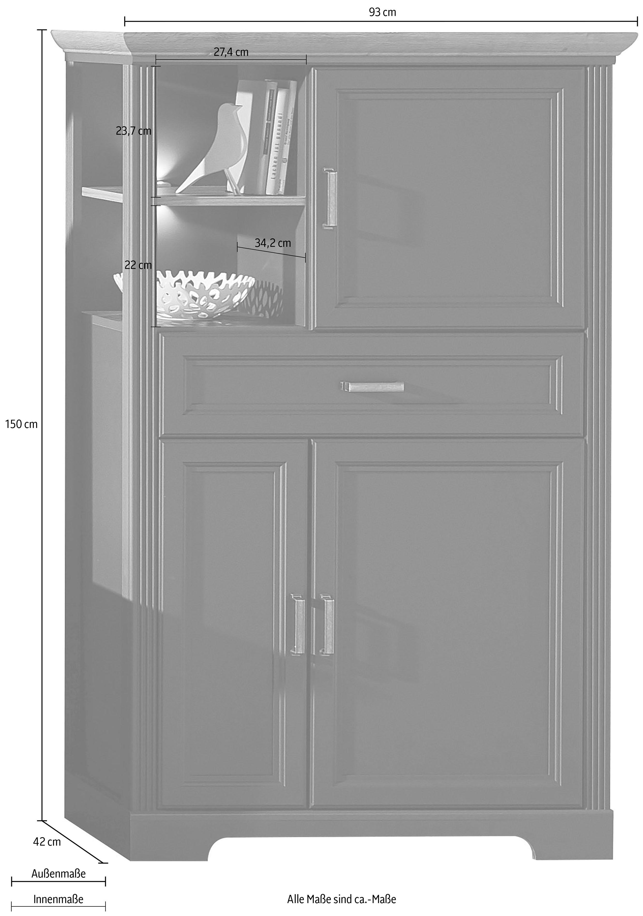 Thumbnail - Innostyle Stauraumschrank "Jasmin" inklusive Beleuchtung