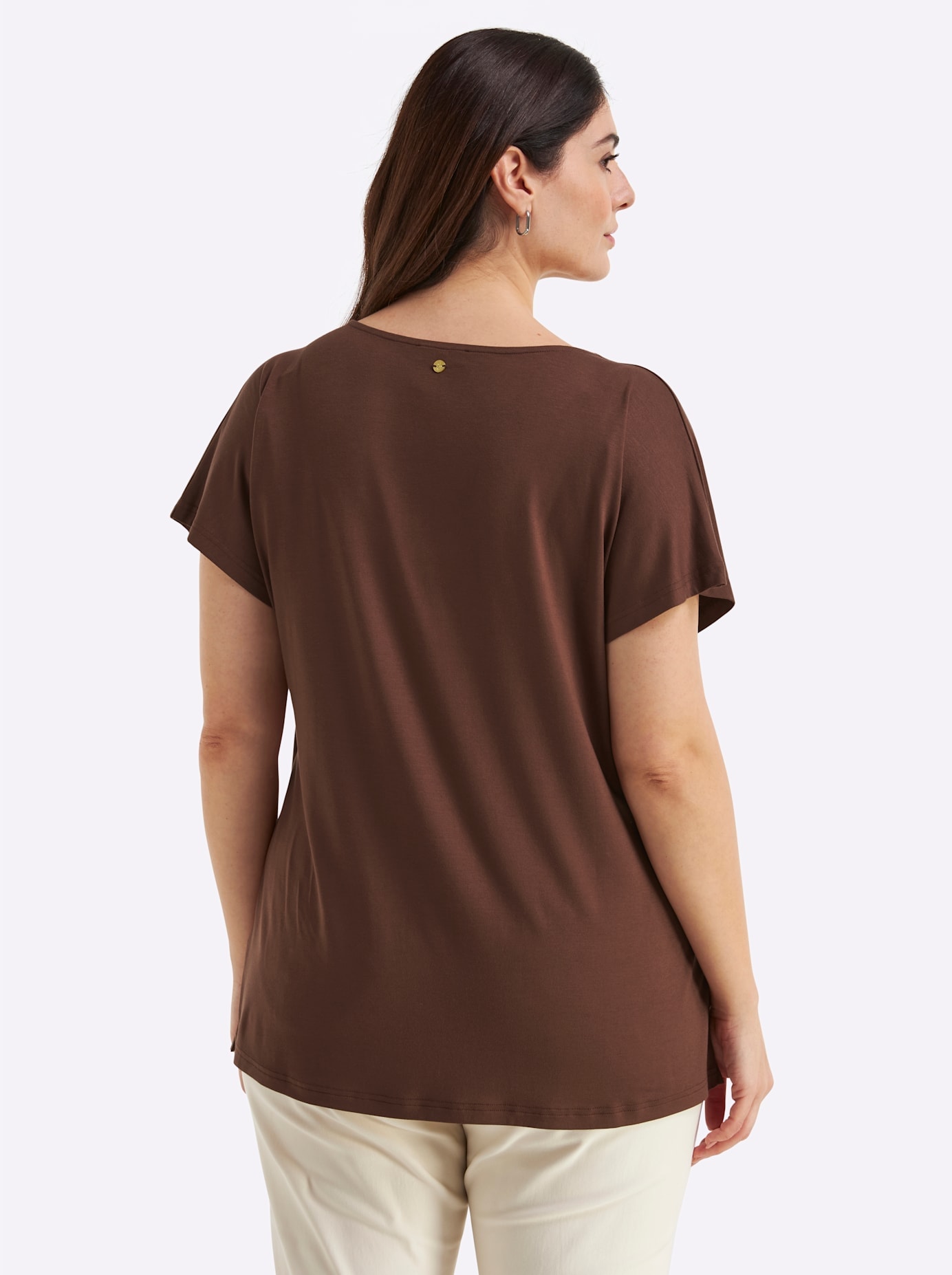 Sheego T-Shirt »Kurzarm-Shirt« 1
