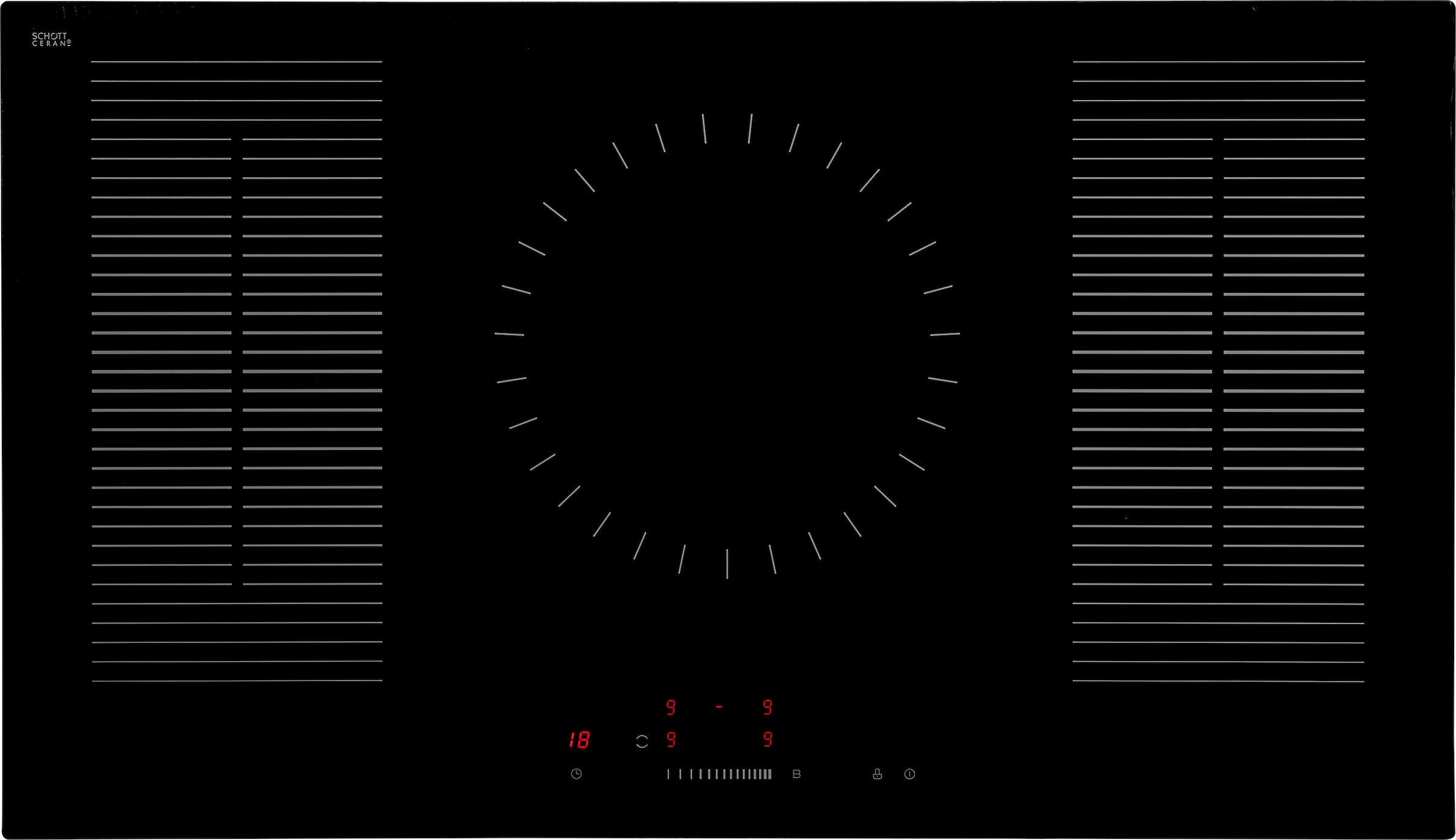 Hanseatic Flex-Induktions-Kochfeld "MC-IV10241B2CC-A" Das Wasser sehr schne günstig online kaufen