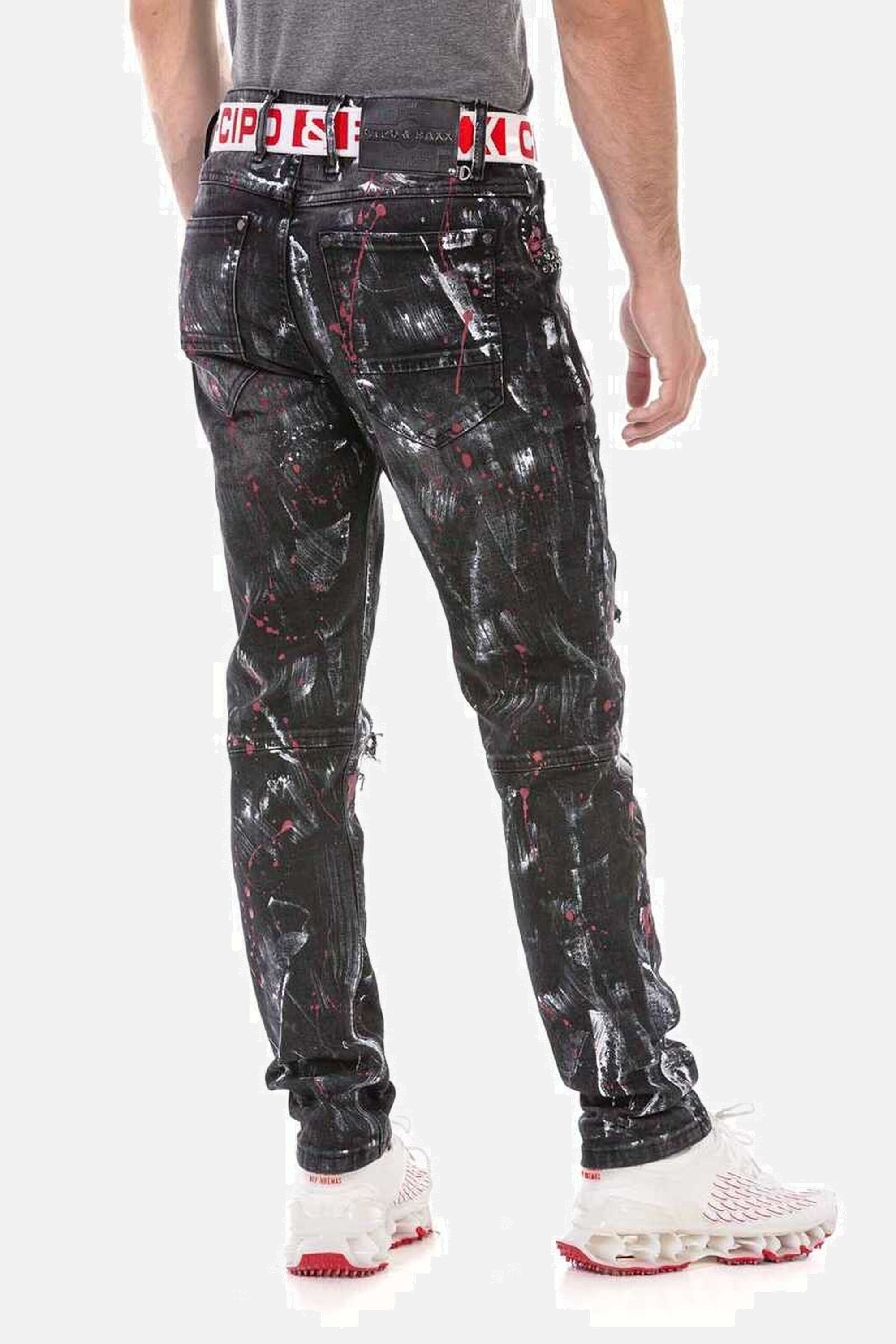 Cipo & Baxx 5-Pocket-Jeans »Jeans«, im lässigen Streetstyle, CD700