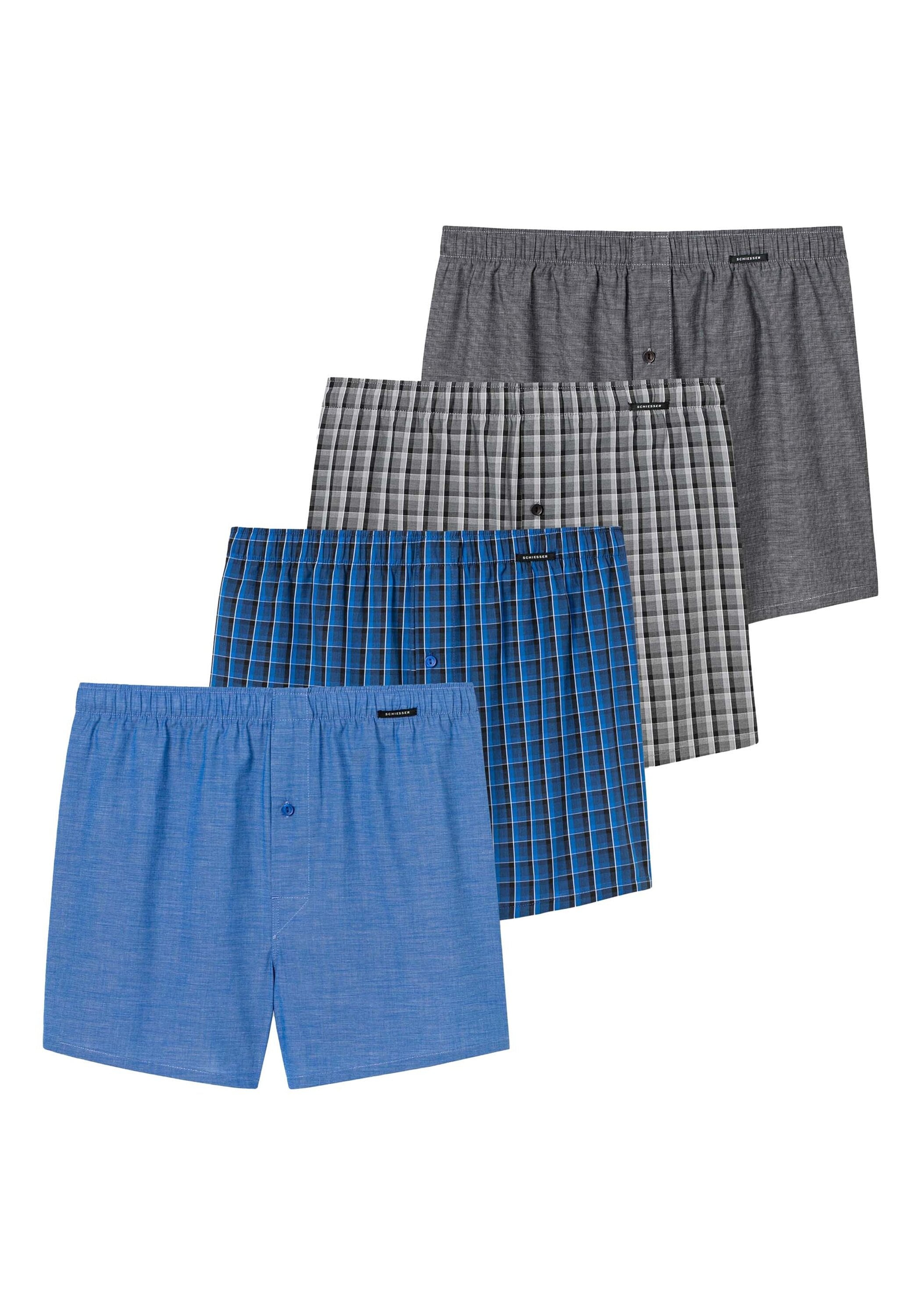 Schiesser Boxershorts "Web-Boxershorts 4er Pack" günstig online kaufen