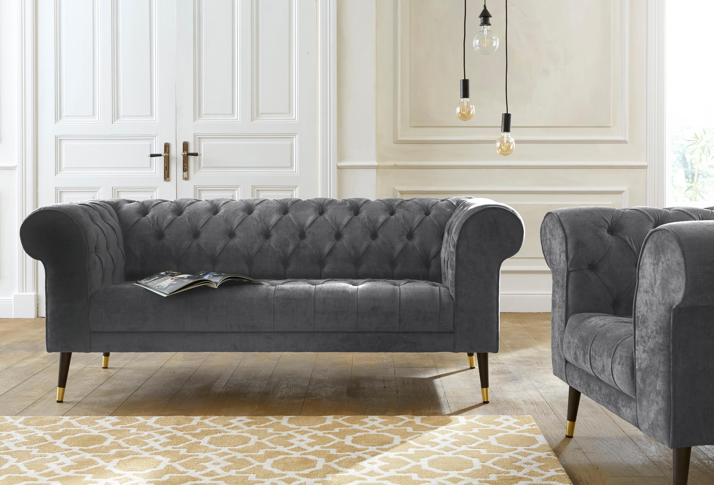 Thumbnail - Home affaire Chesterfield-Sofa "Tinnum"